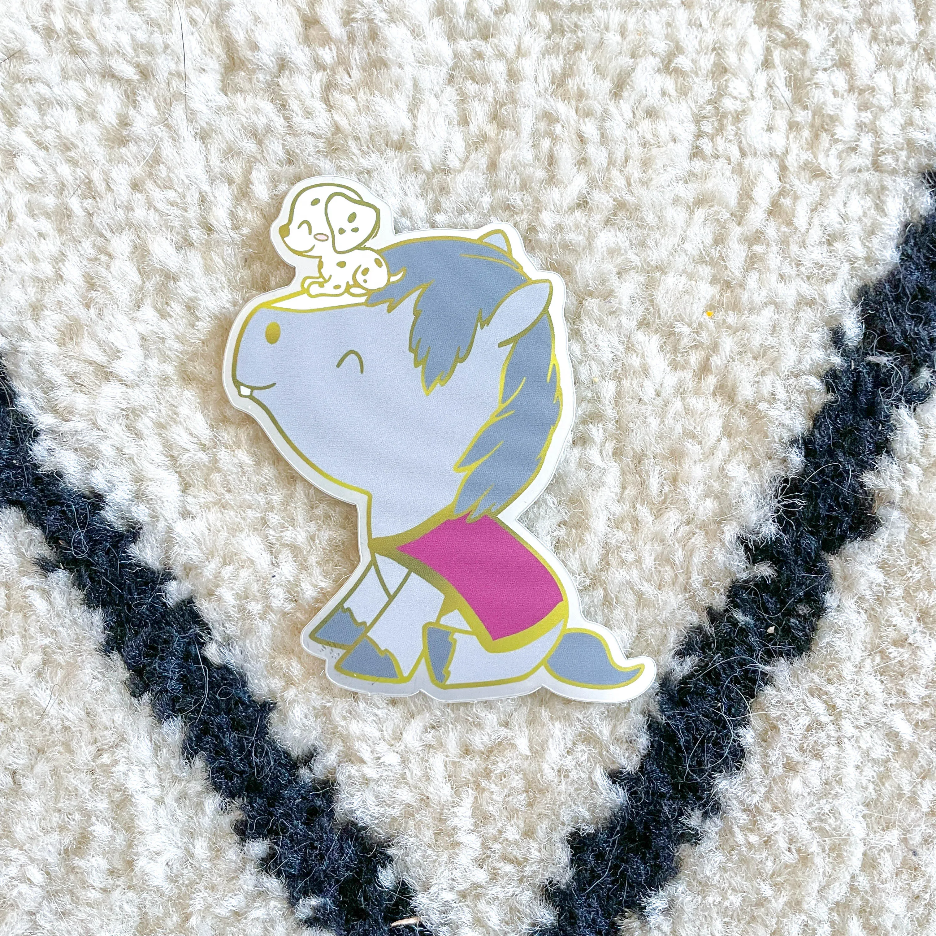 101 Dalmatians Captain Sticker
