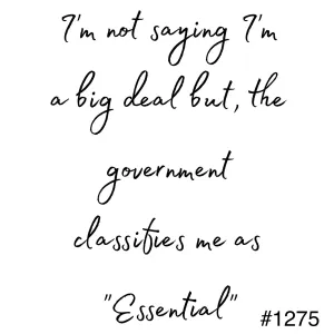 #1275 Big Deal Government Essential