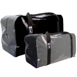 13903 Dolan PVC Gear Bag Black & Grey Large