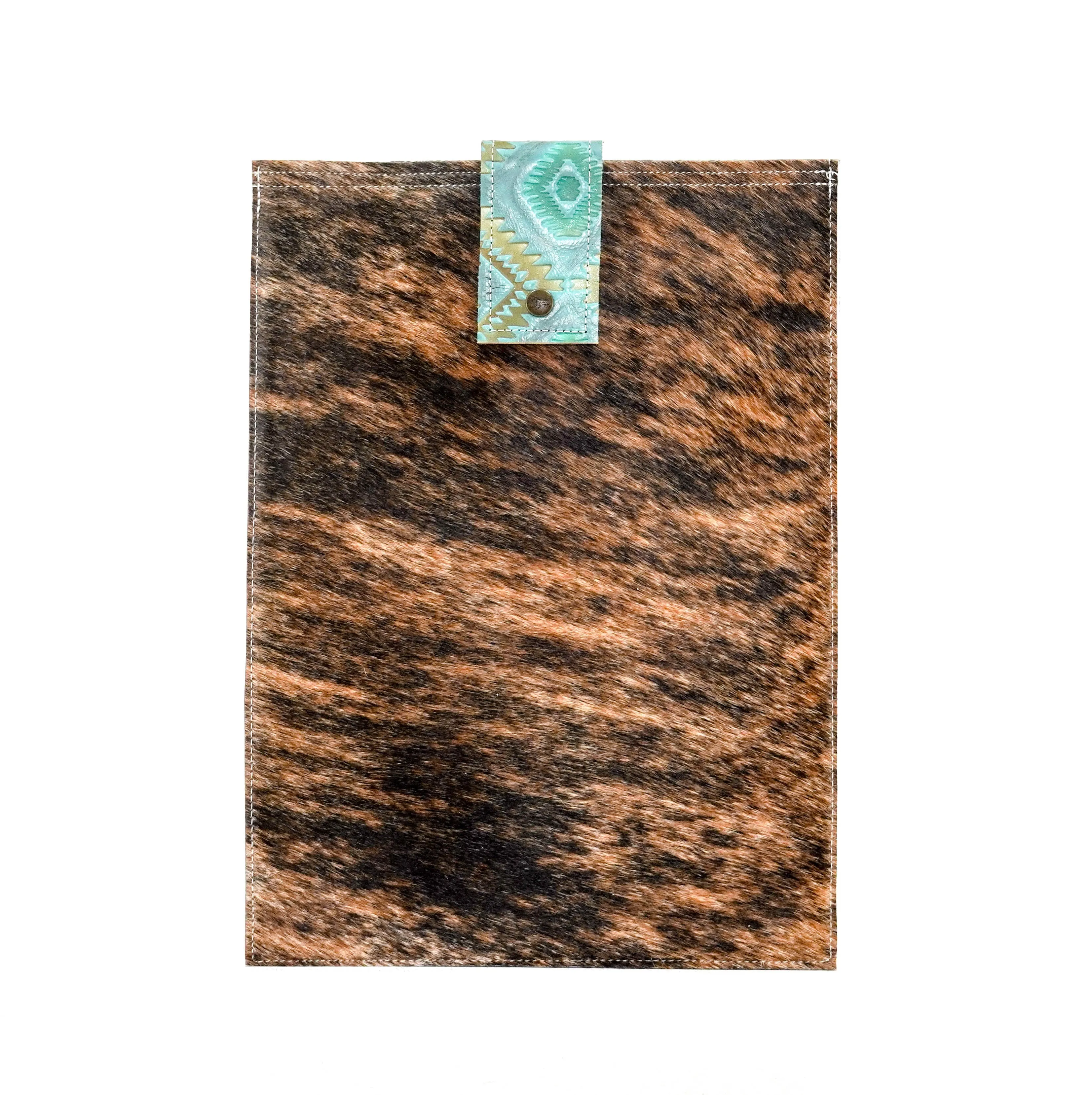 18'' Laptop Sleeve - Brindle w/ Canyon Aztec