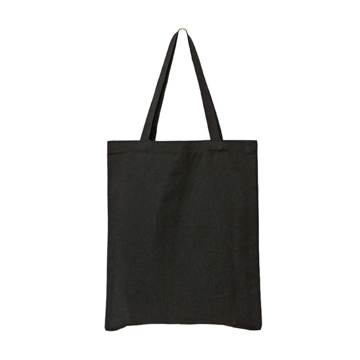 5PCS Canvas Tote Bag Cotton Blank DIY Shopping Shoulder Bags