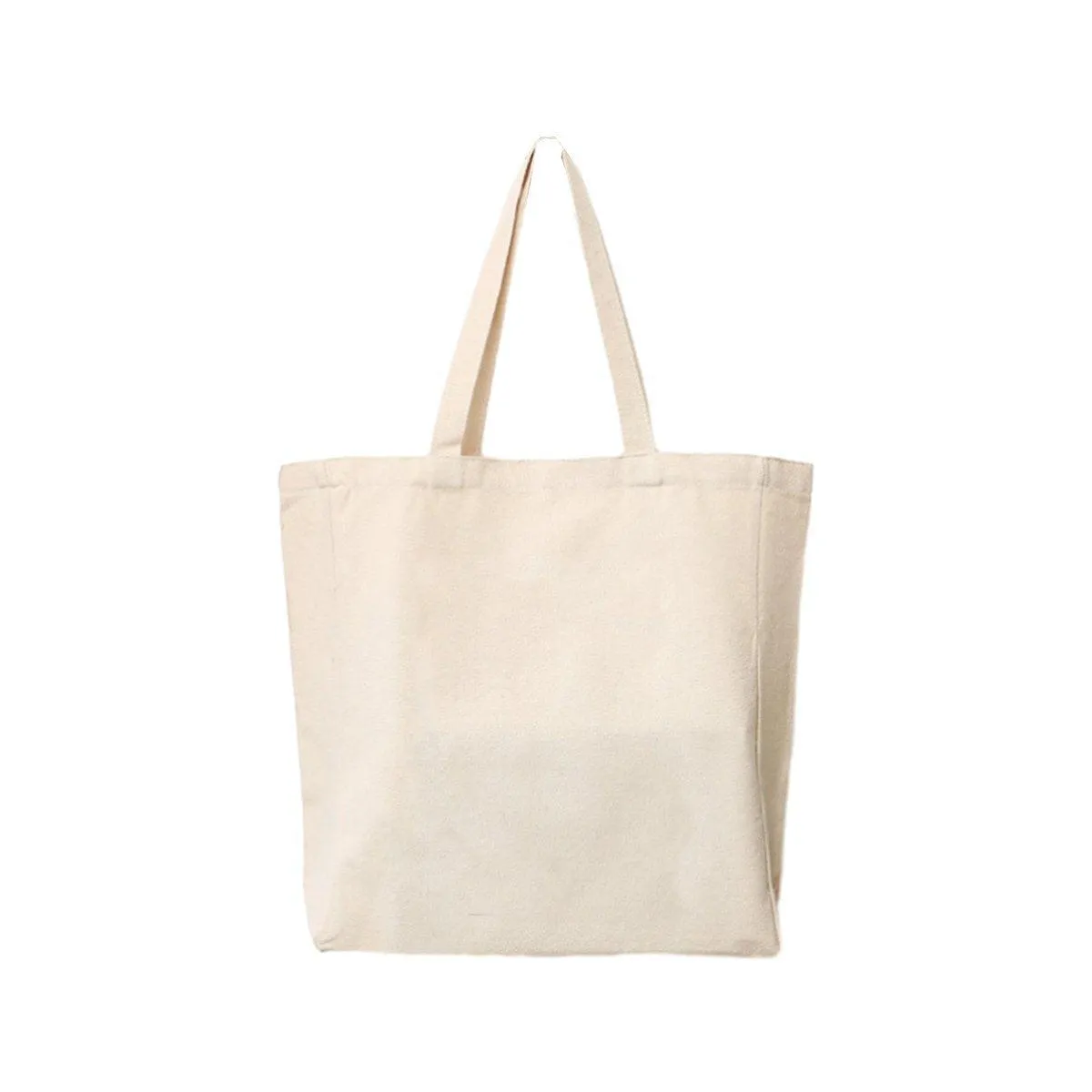 5PCS Canvas Tote Bag Cotton Blank DIY Shopping Shoulder Bags