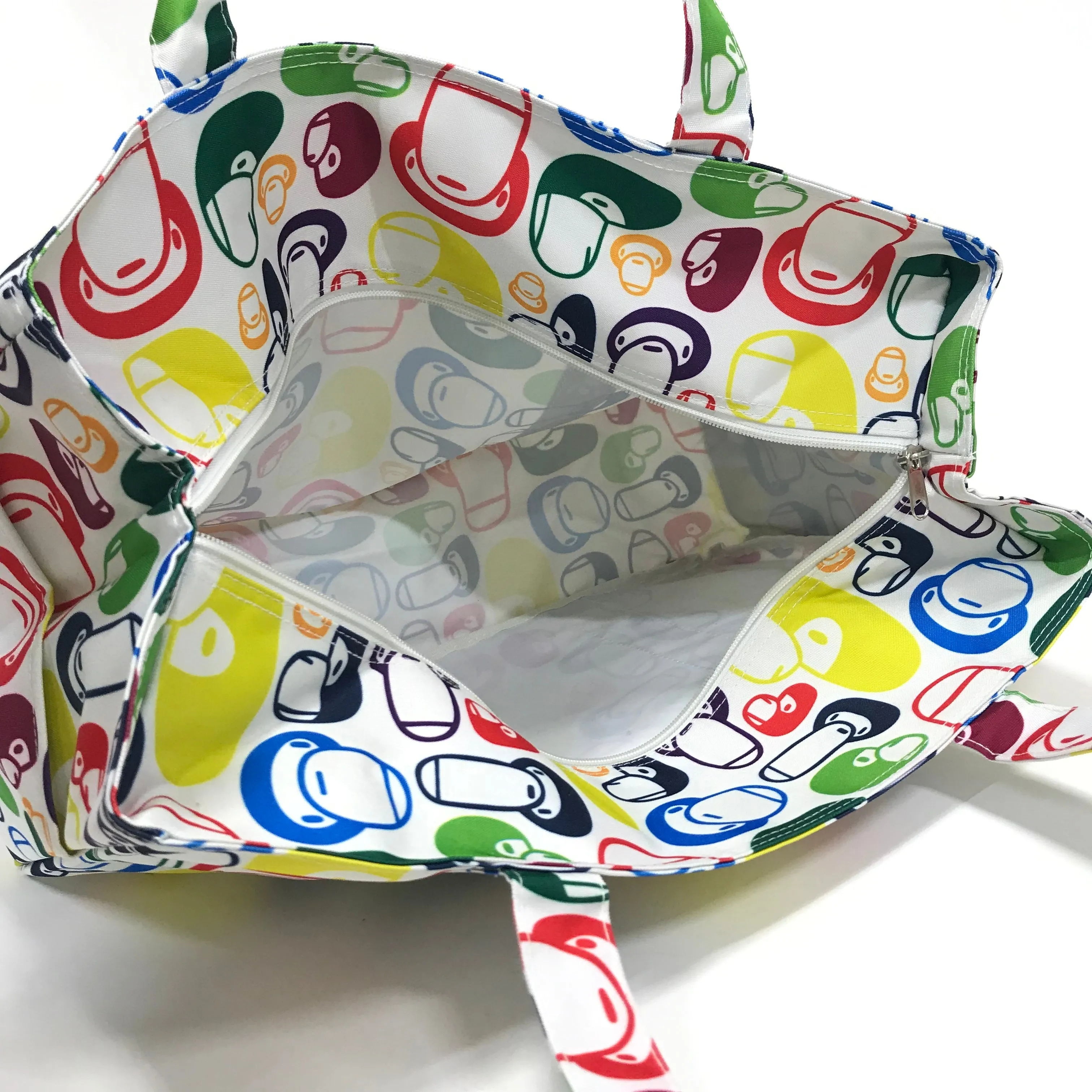 A Bathing Ape Bape Baby Milo Multi Heads Beach Tote Bag