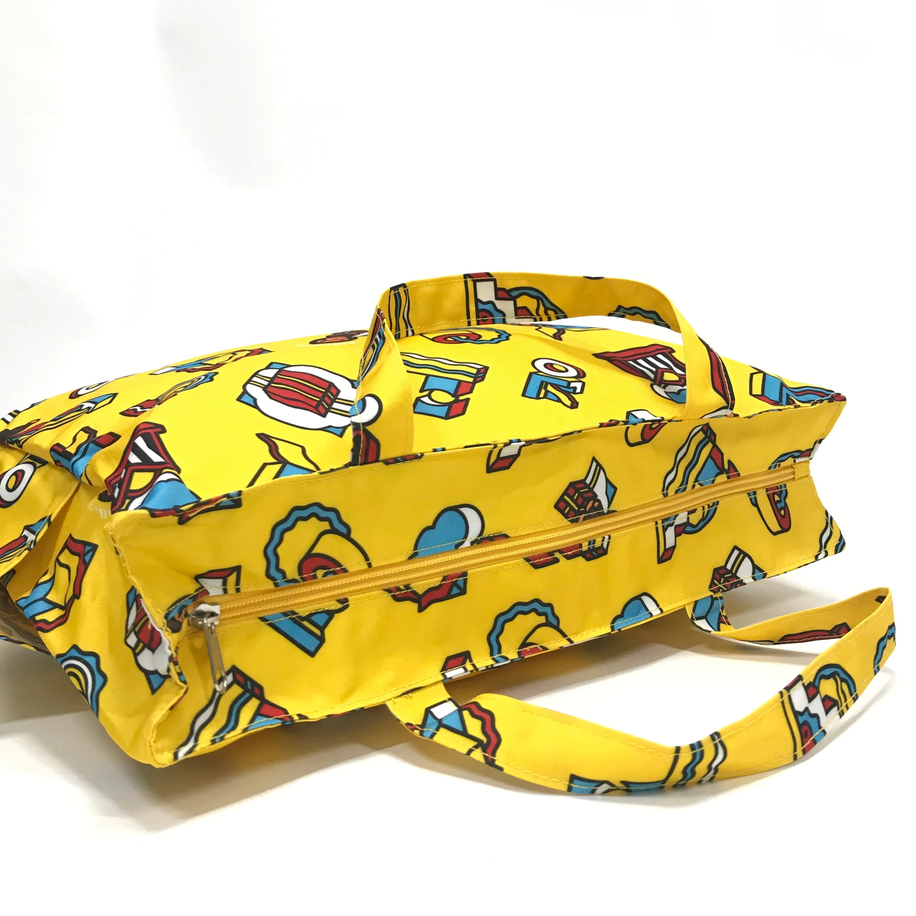 A Bathing Ape Bape Baby Milo Shapes Nylon Beach Tote Bag