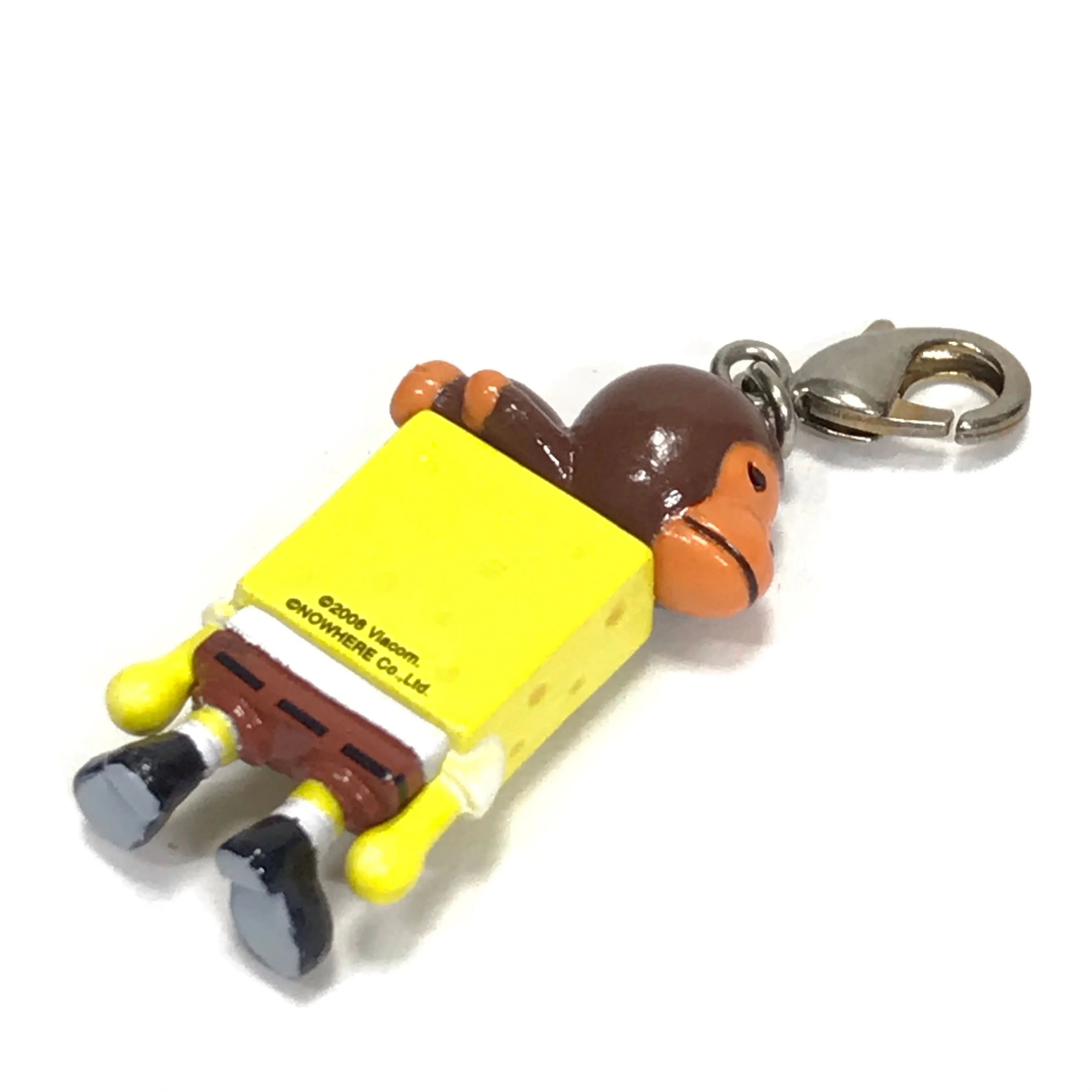 A Bathing Ape Bape Baby Milo Spongebob Vinyl Keychain