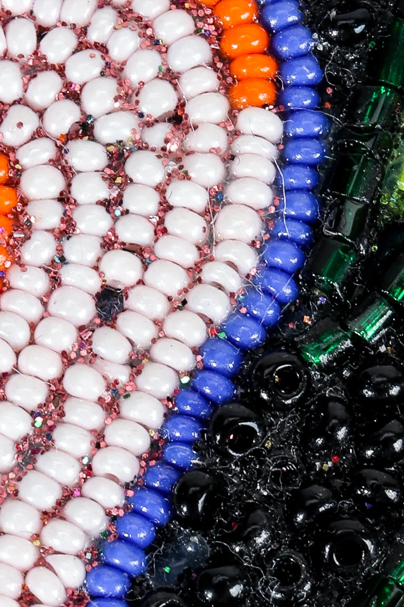 Adam & Eve Beaded Bag