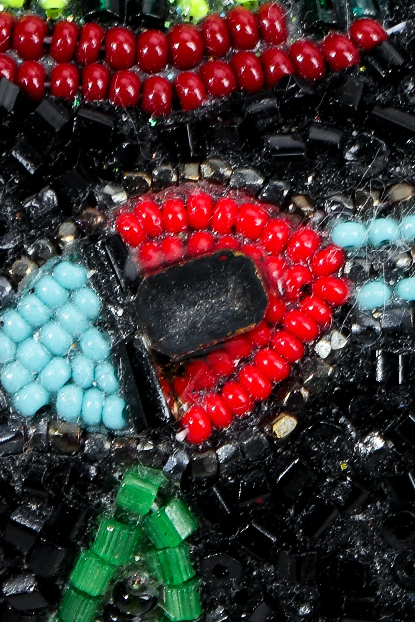 Adam & Eve Beaded Bag