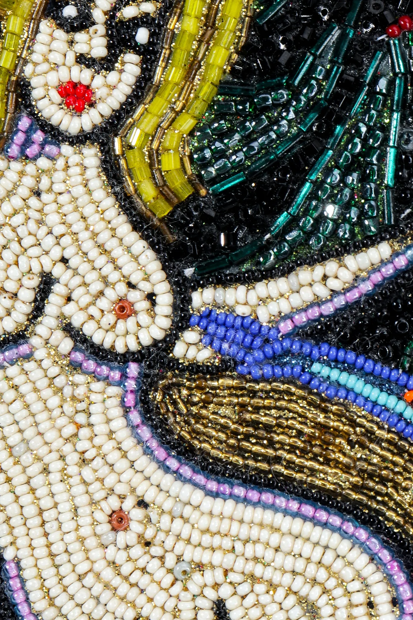 Adam & Eve Beaded Bag