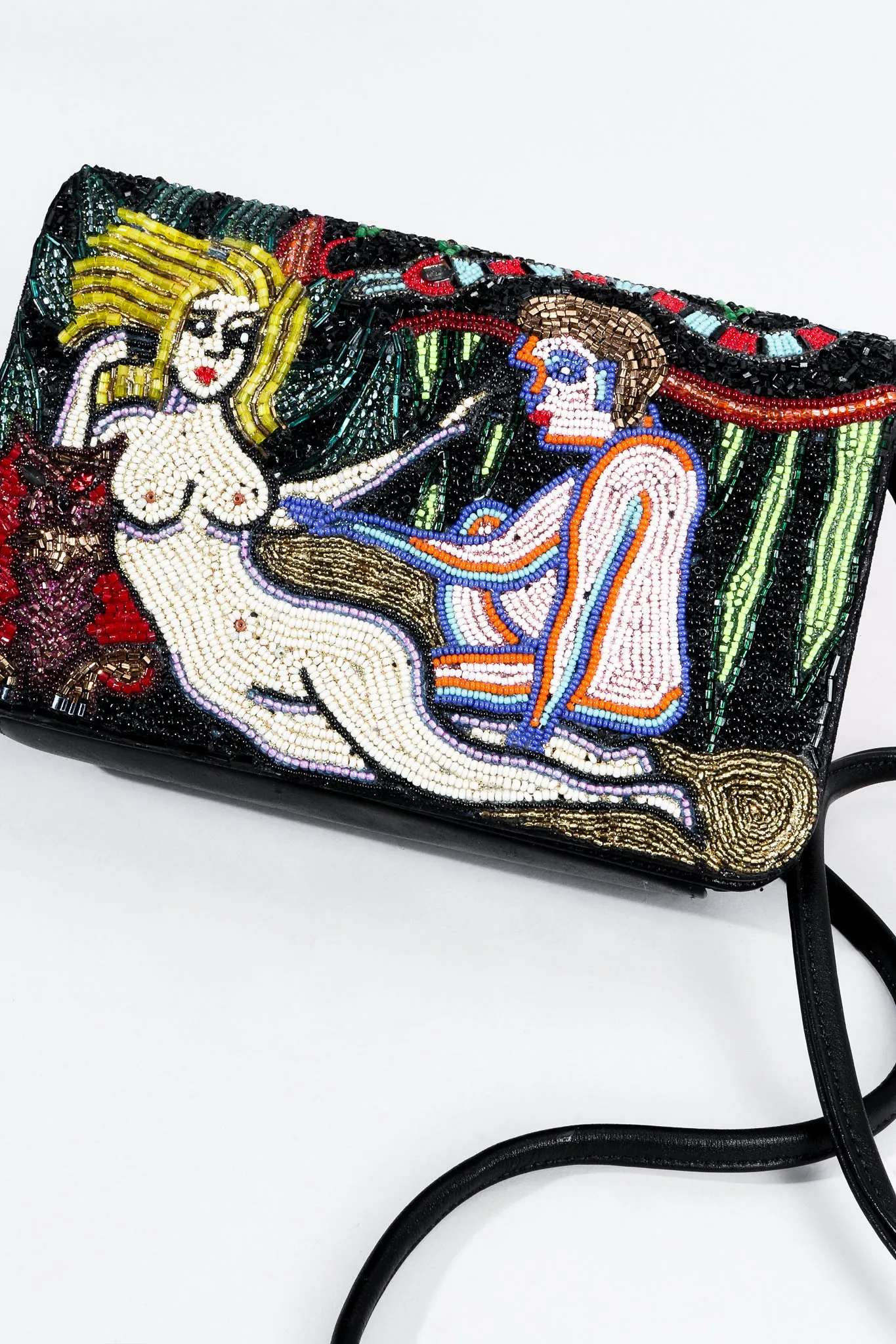 Adam & Eve Beaded Bag