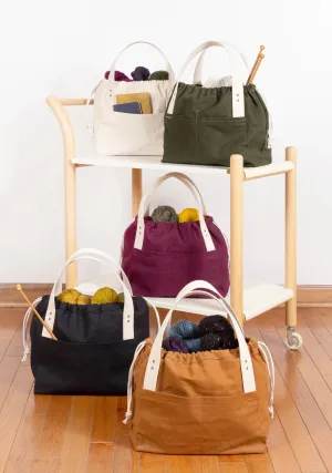 Advanced Beginner/Intermediate Bag Making Class --- The Town Bag