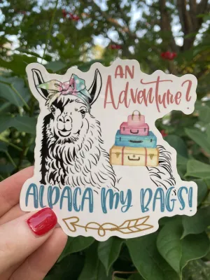 Alpaca My Bags Sticker