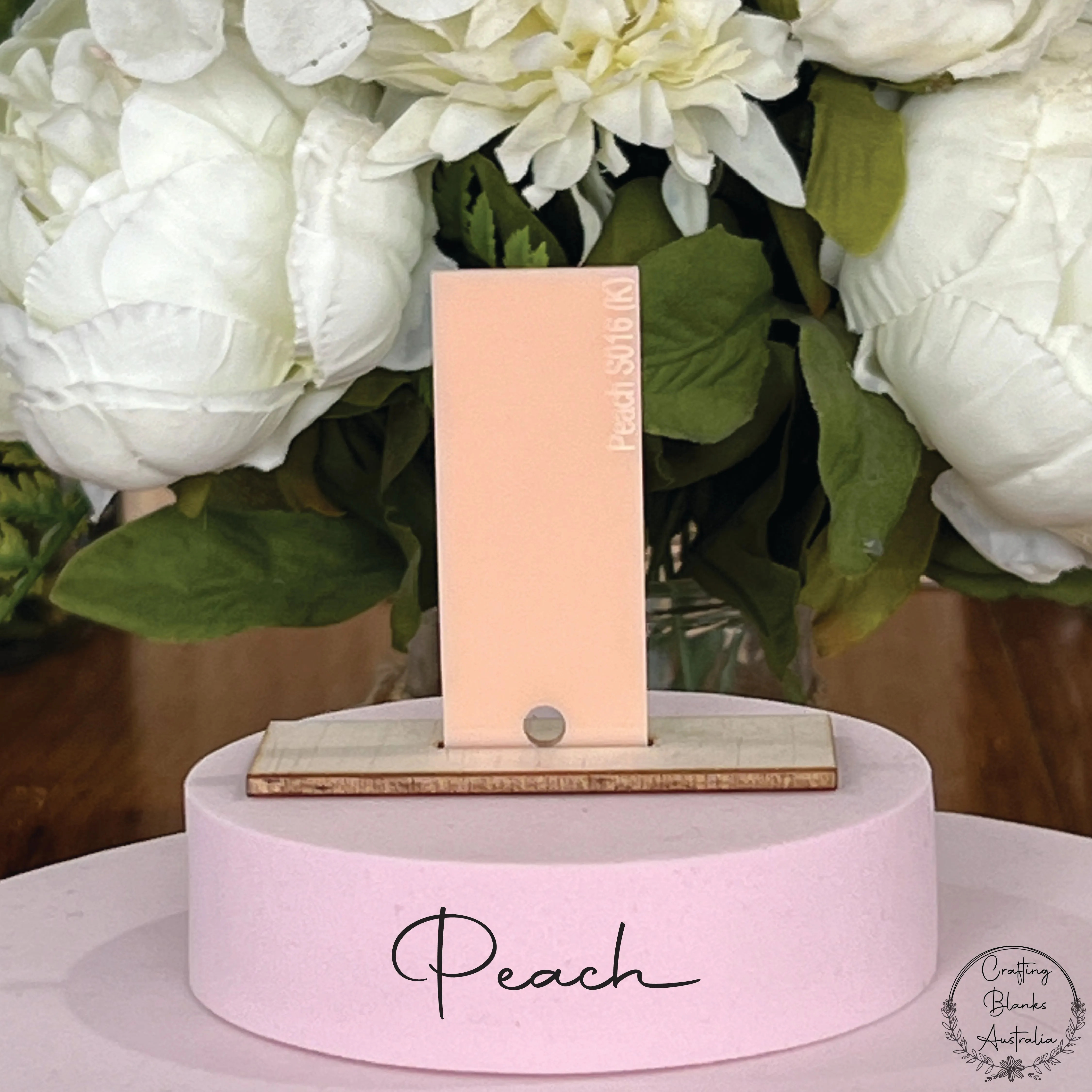 Alphabet Bunny • Blank Tag • 60mm