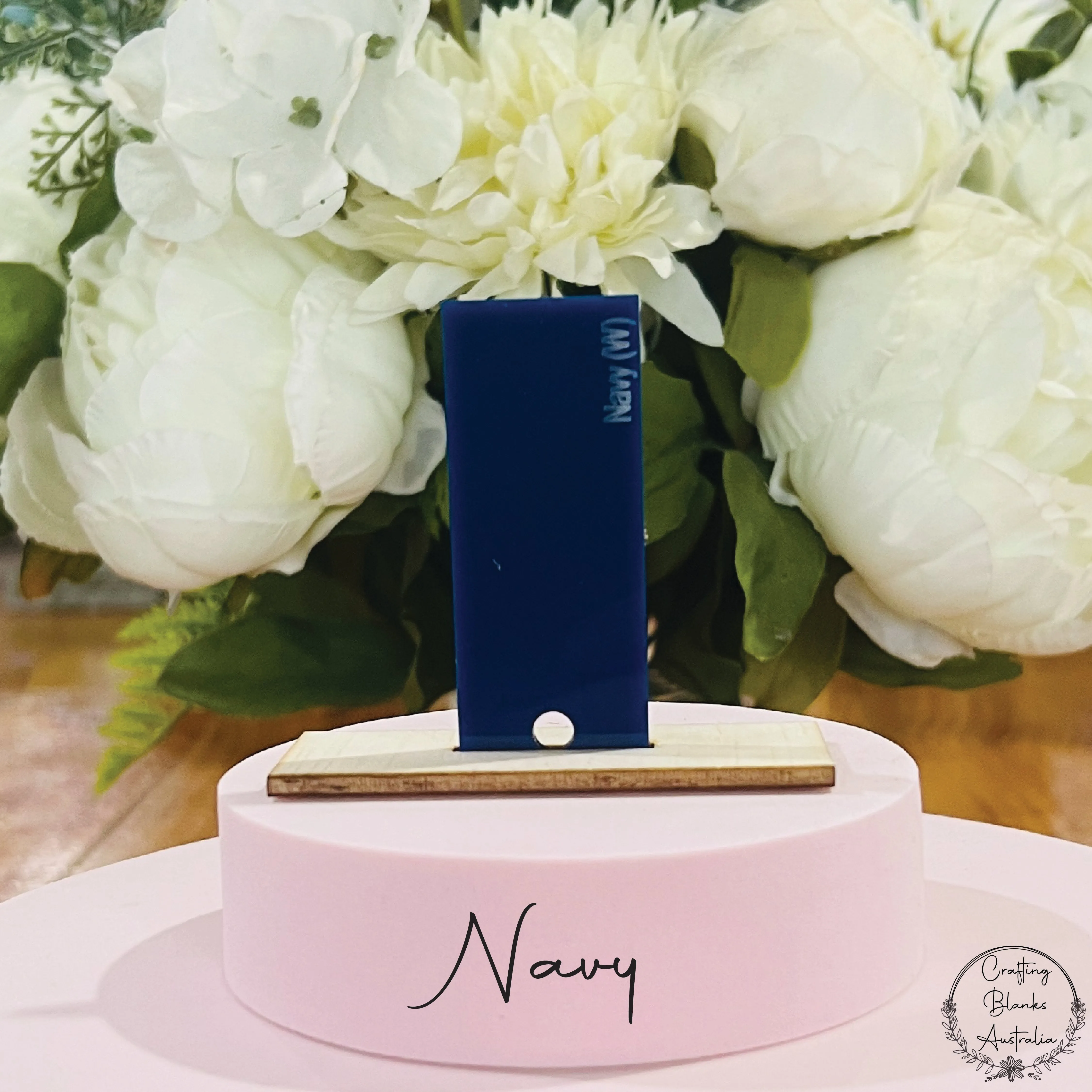 Alphabet Bunny • Blank Tag • 80mm
