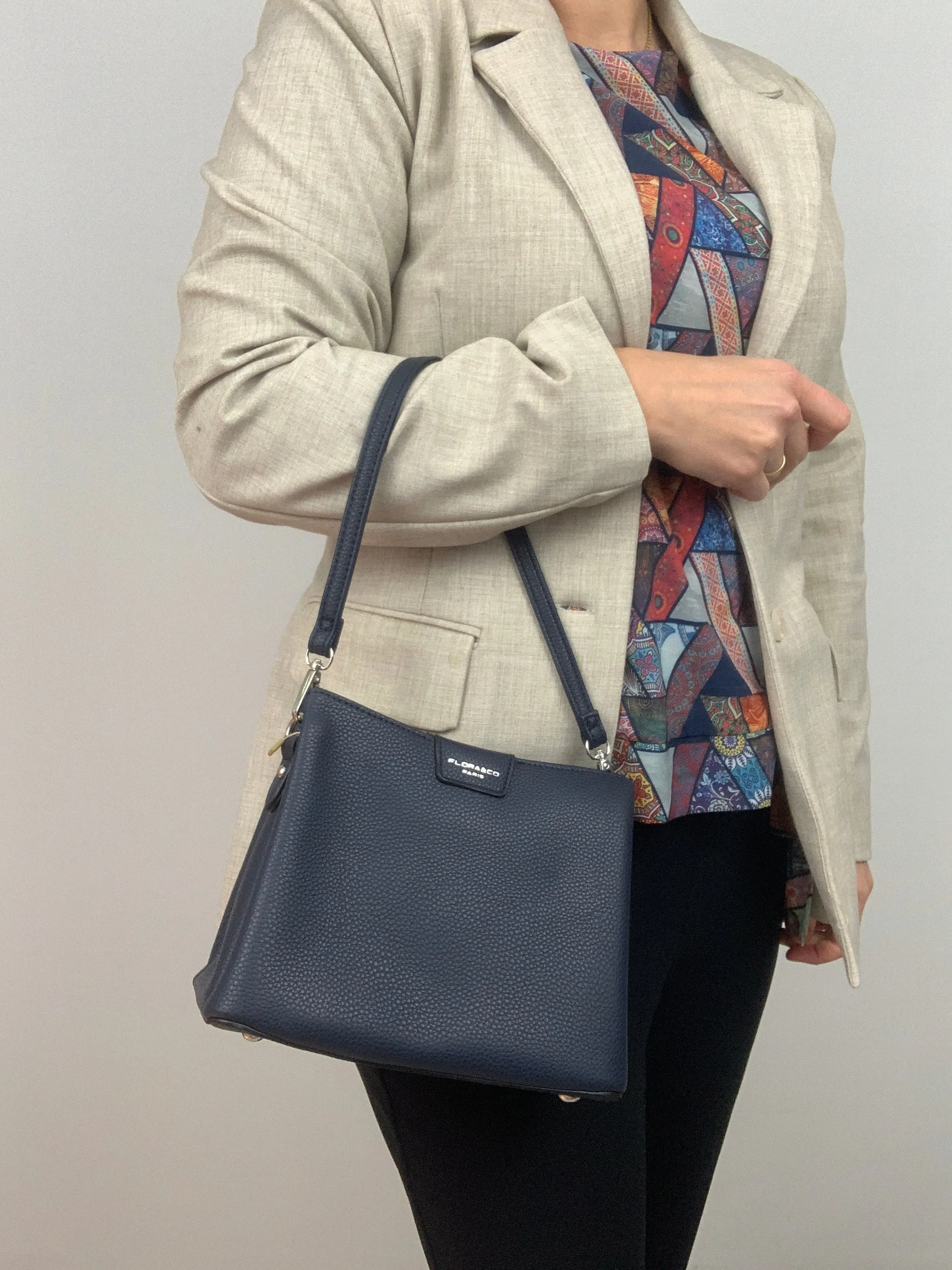 AMSTERDAM NAVY - small crossbody/ shoulder handbag