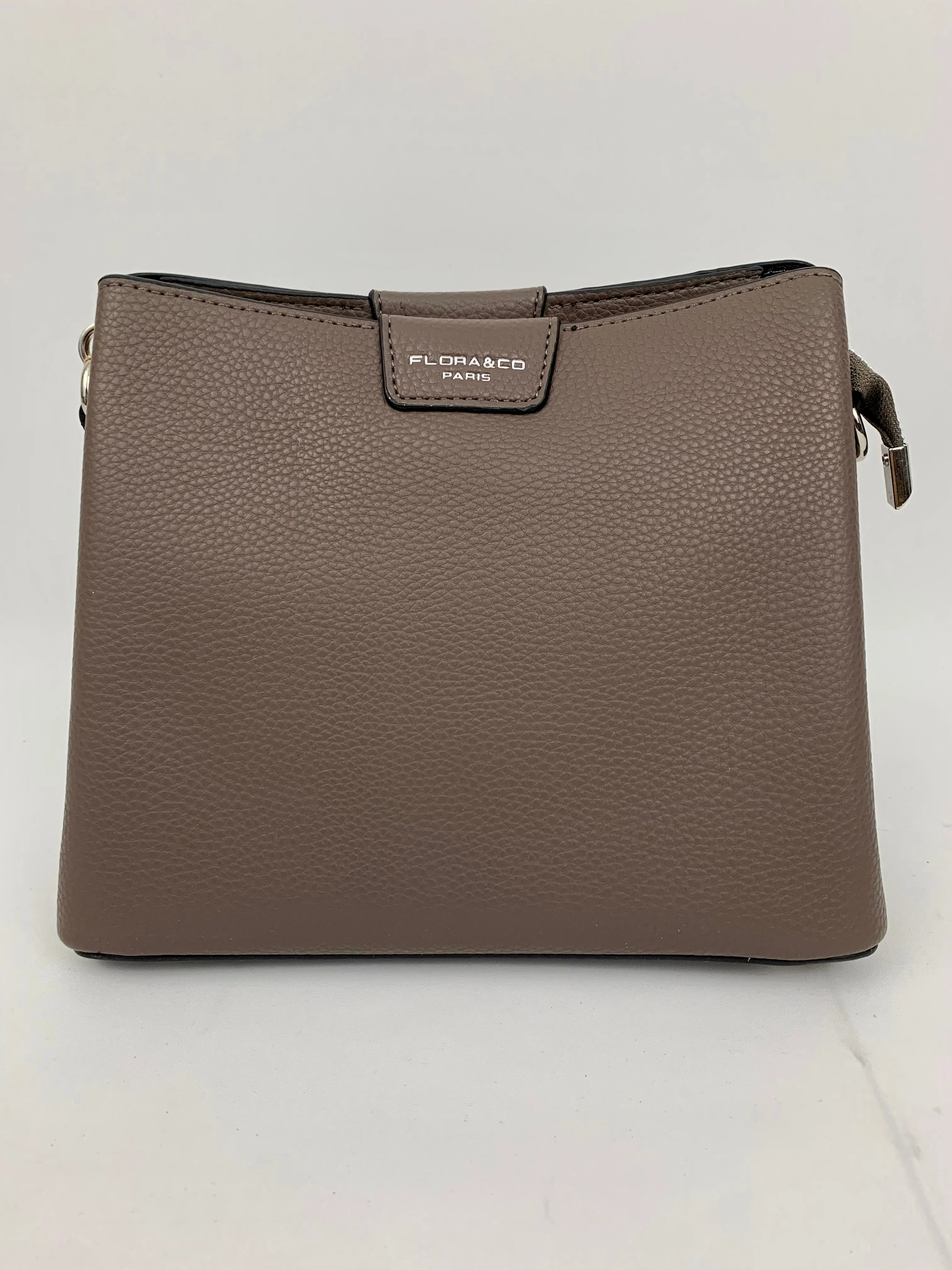 AMSTERDAM TAUPE - small crossbody/ shoulder handbag