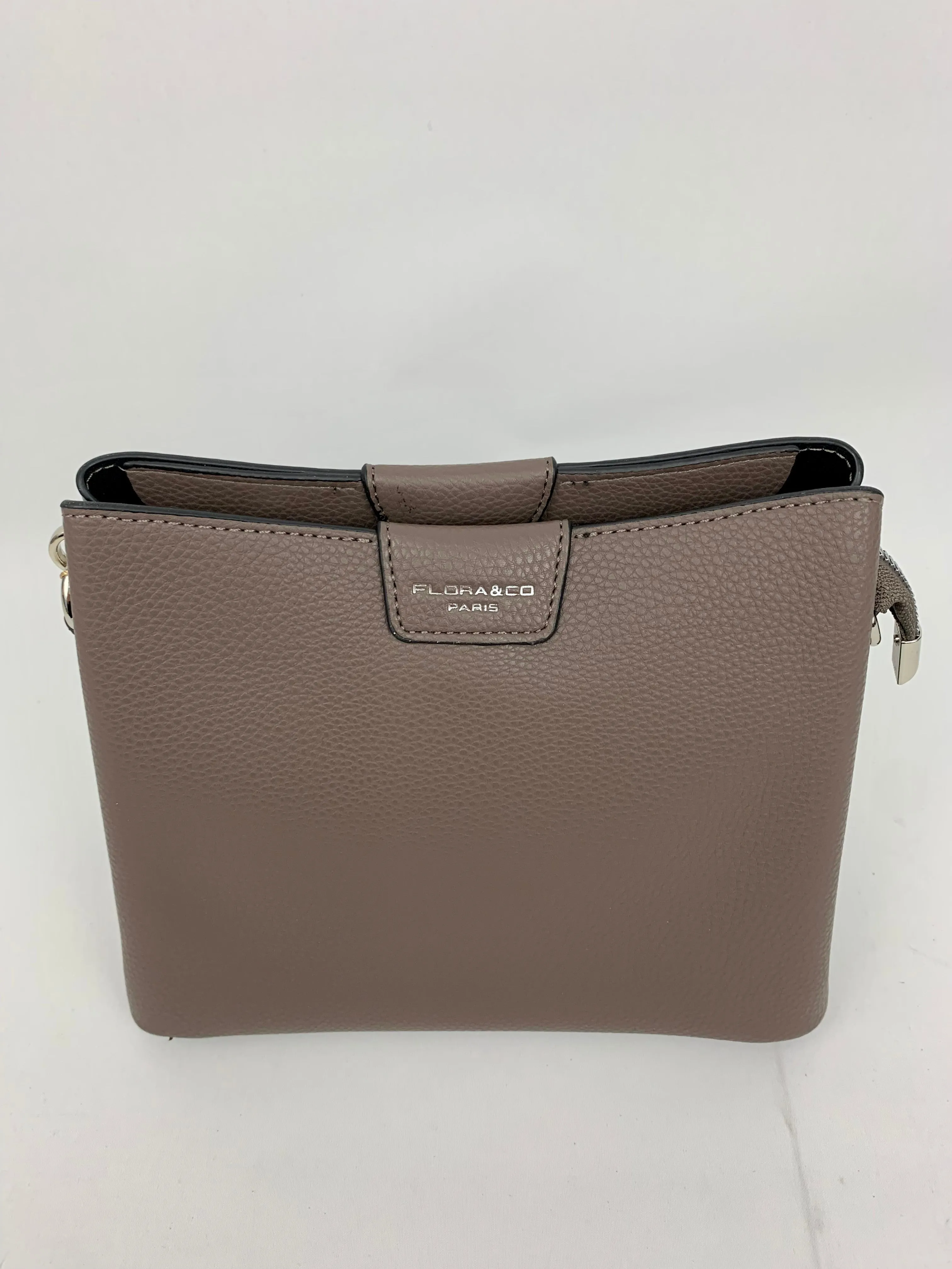 AMSTERDAM TAUPE - small crossbody/ shoulder handbag