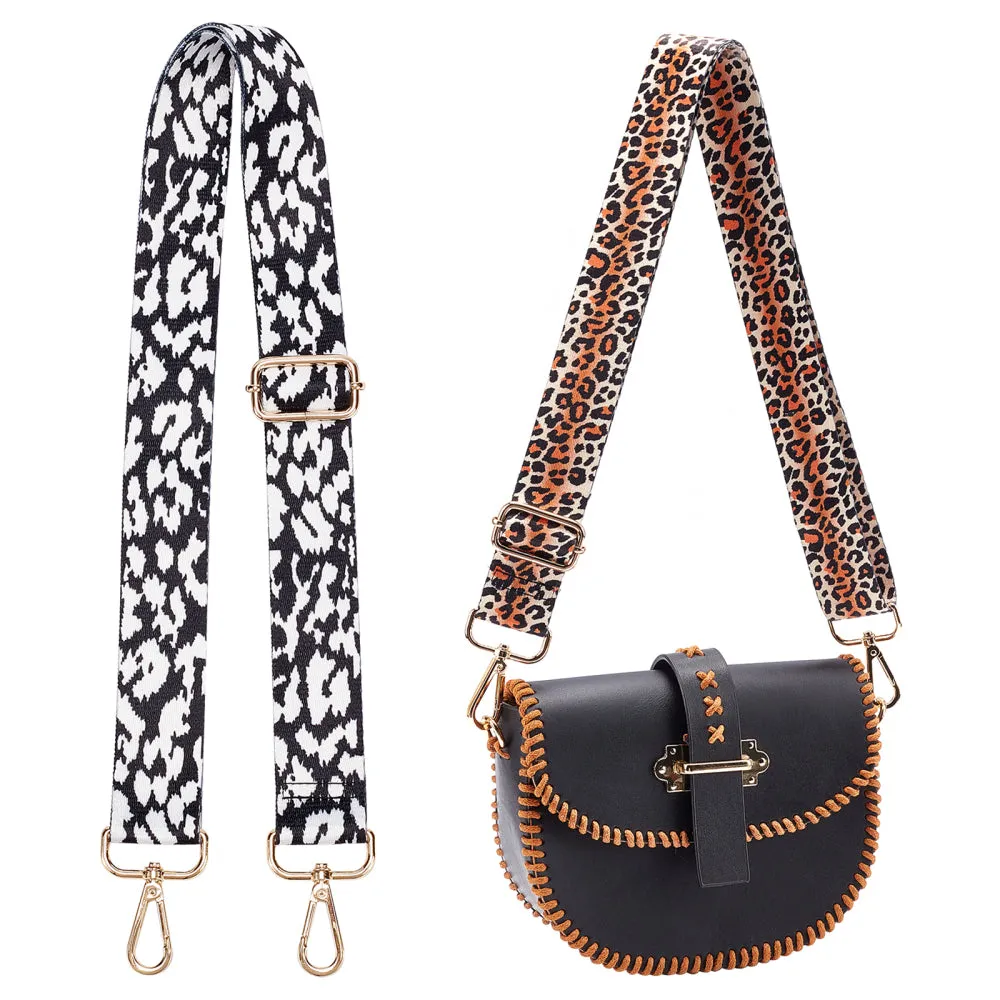 ANIMAL PRINT Purse & Bag Straps | Adjustable Length Crossbody purse straps | Guitar straps |