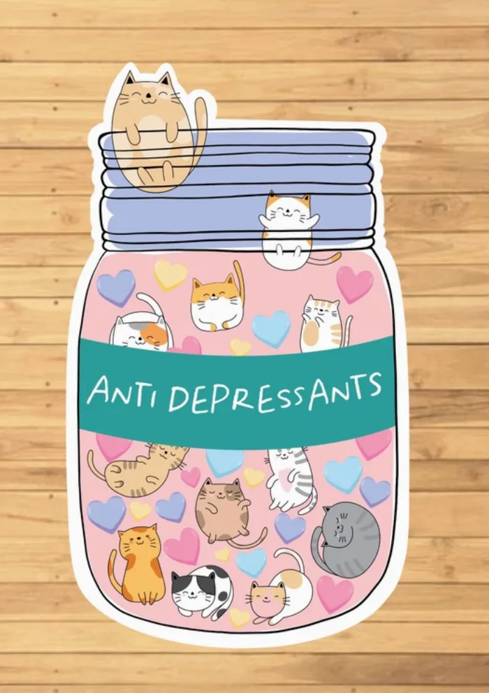 Anti Depressant Stickers