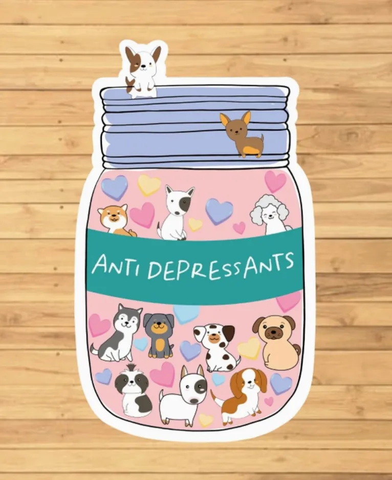 Anti Depressant Stickers