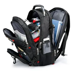 Anti-theft and Waterproof 15.6 Inches Laptop Backpack with External USB Charger
