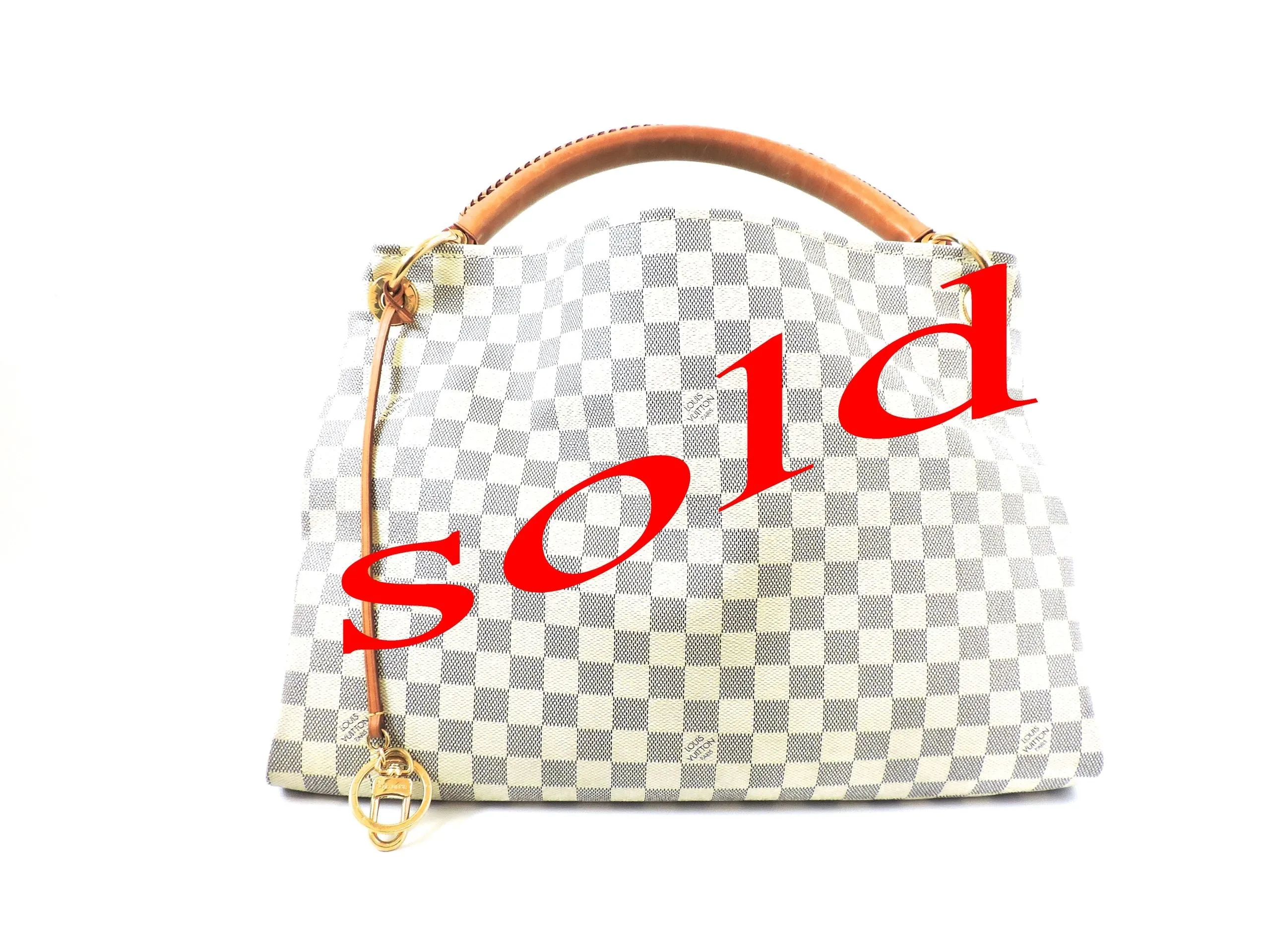 Artsy MM Damier Azur