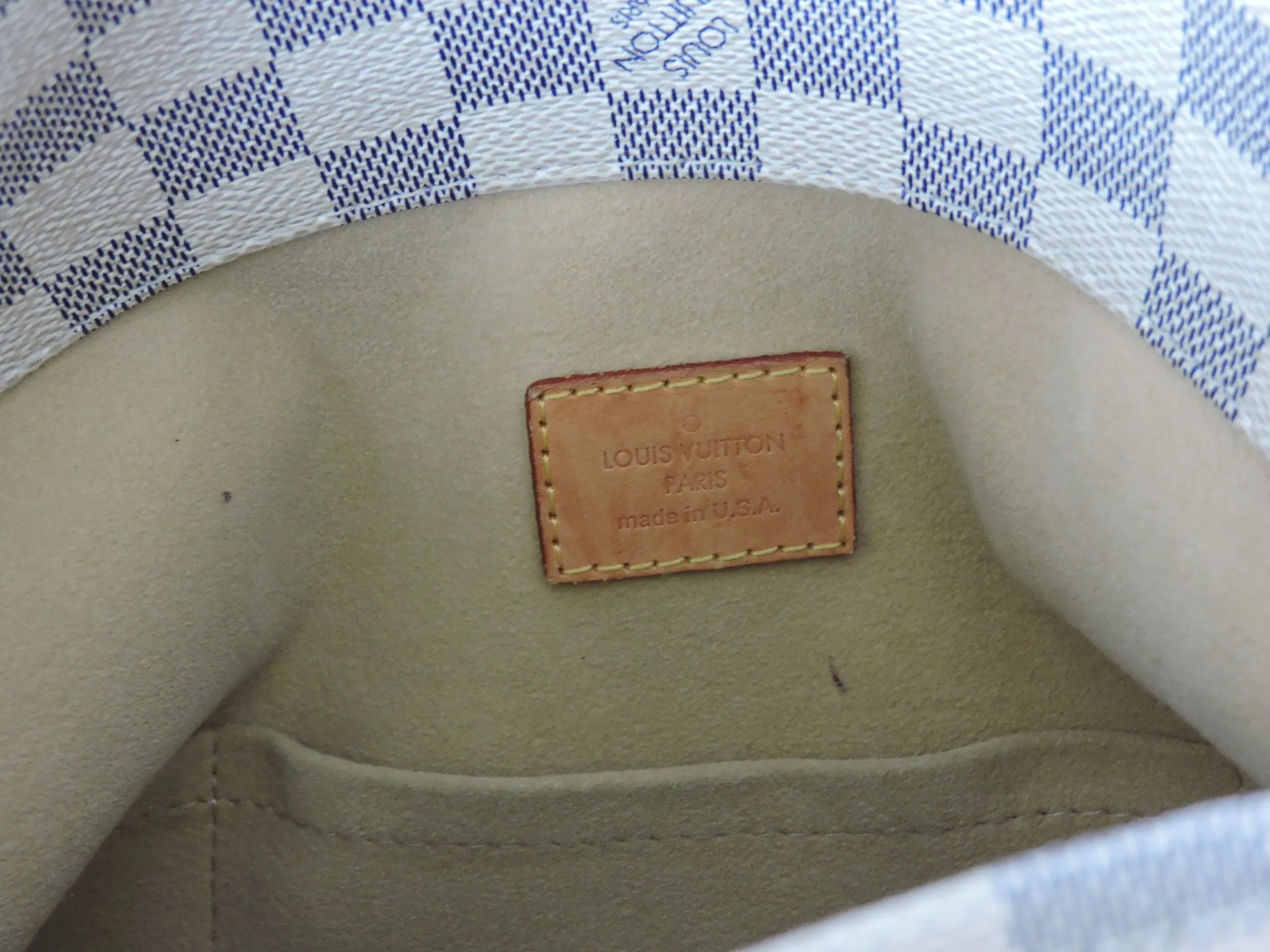 Artsy MM Damier Azur