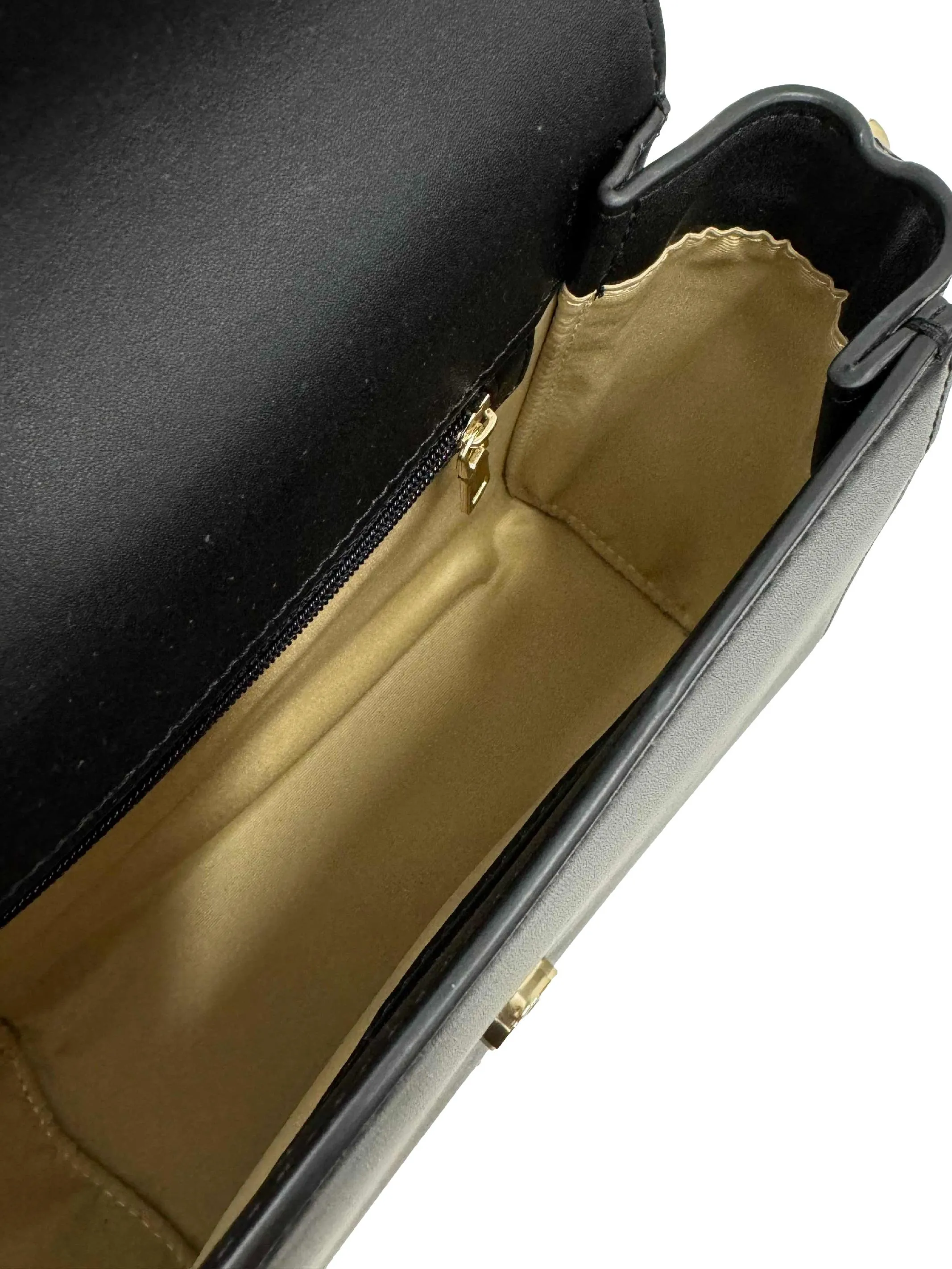 Athena 2 Way Black Crossbody Bag