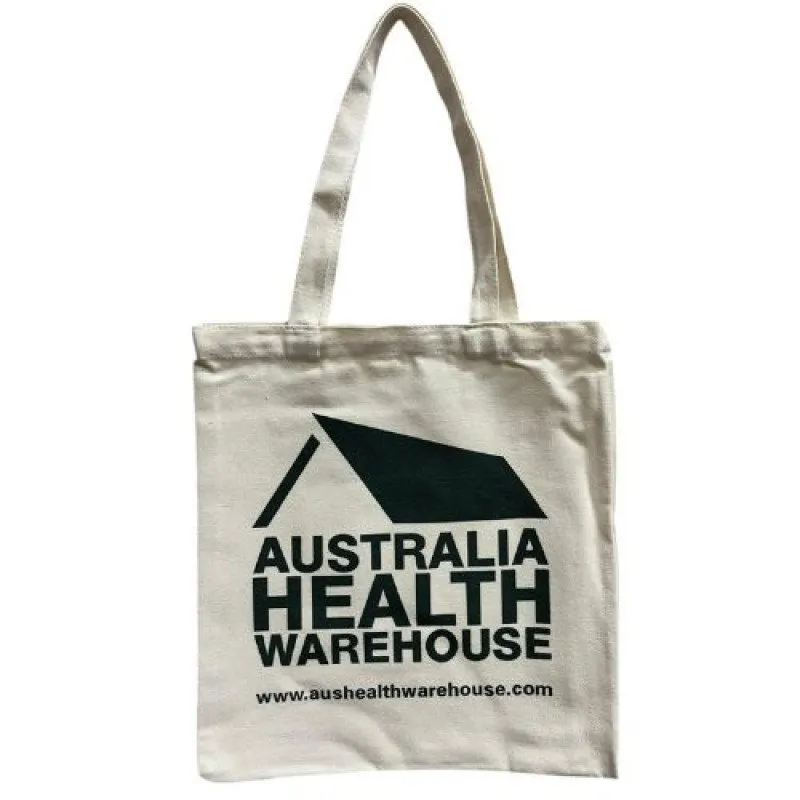 Australia Health Warehouse Logo Lightweight Cotton Tote Bag