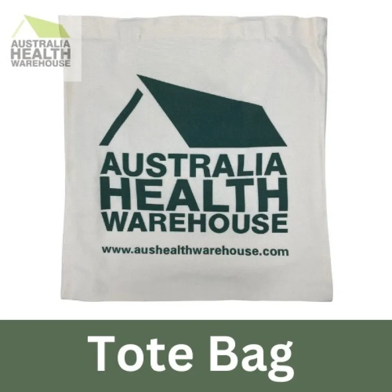 Australia Health Warehouse Logo Lightweight Cotton Tote Bag