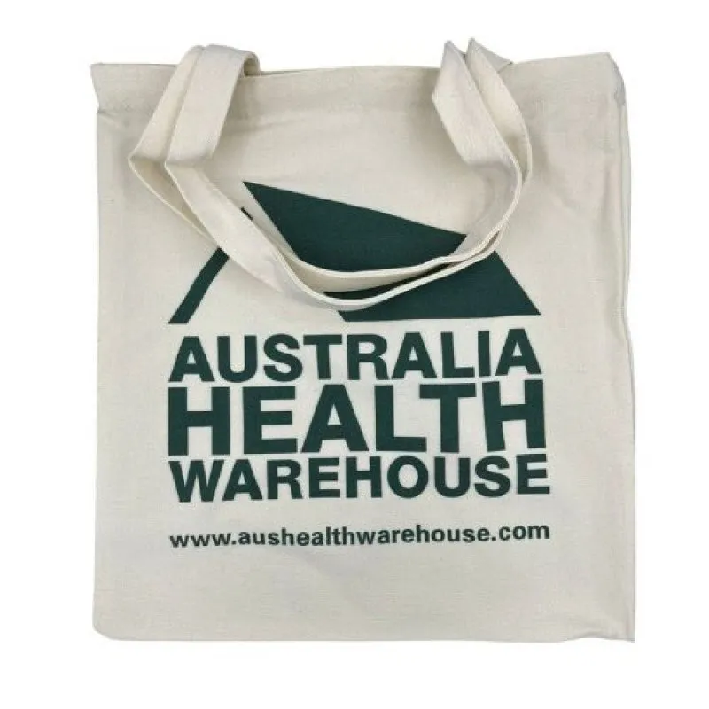 Australia Health Warehouse Logo Lightweight Cotton Tote Bag