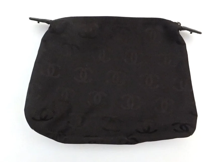 Authentic Chanel Brown Calfskin Wild Stitch Surpique Tote