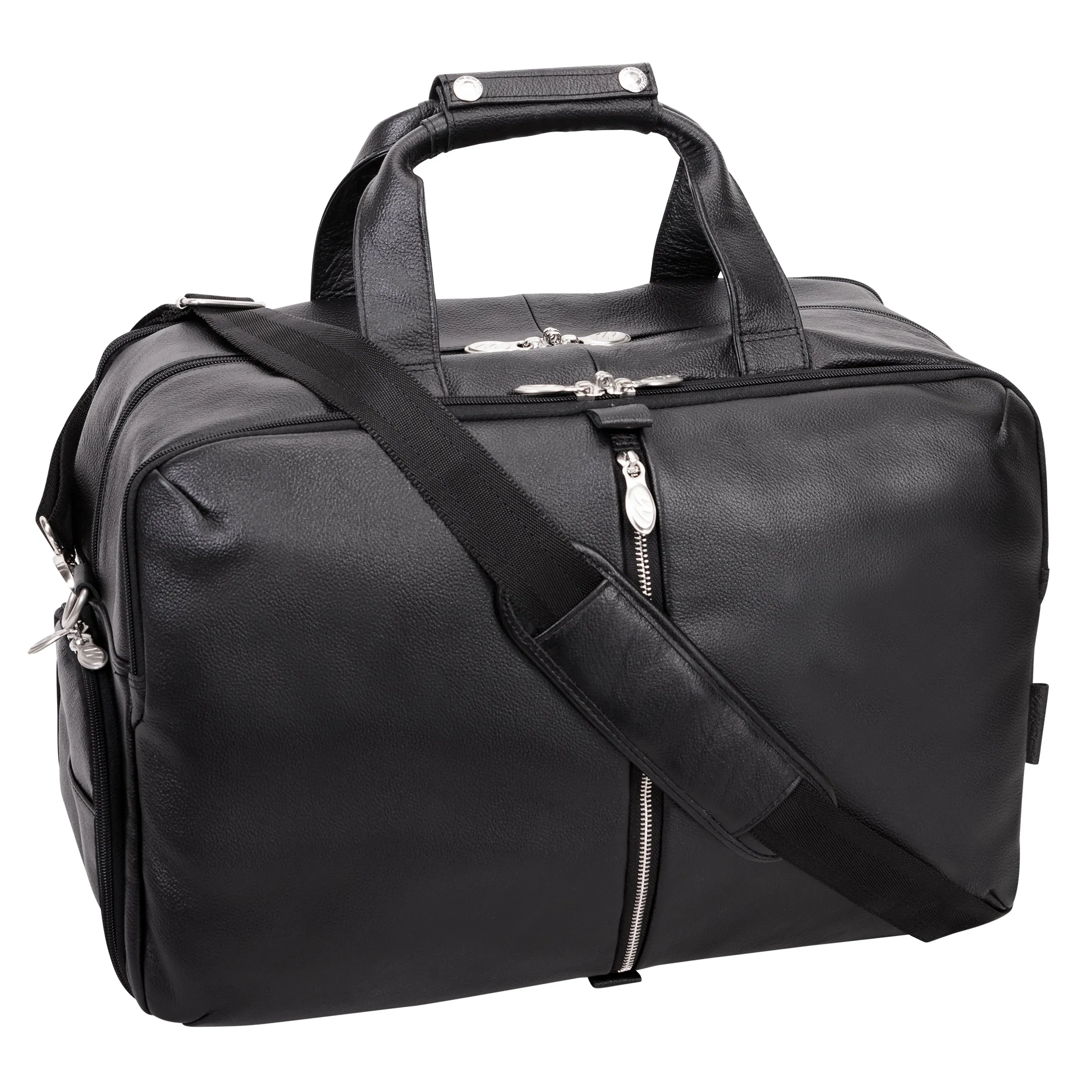 AVONDALE | Leather Carry-All 17" Laptop Duffel