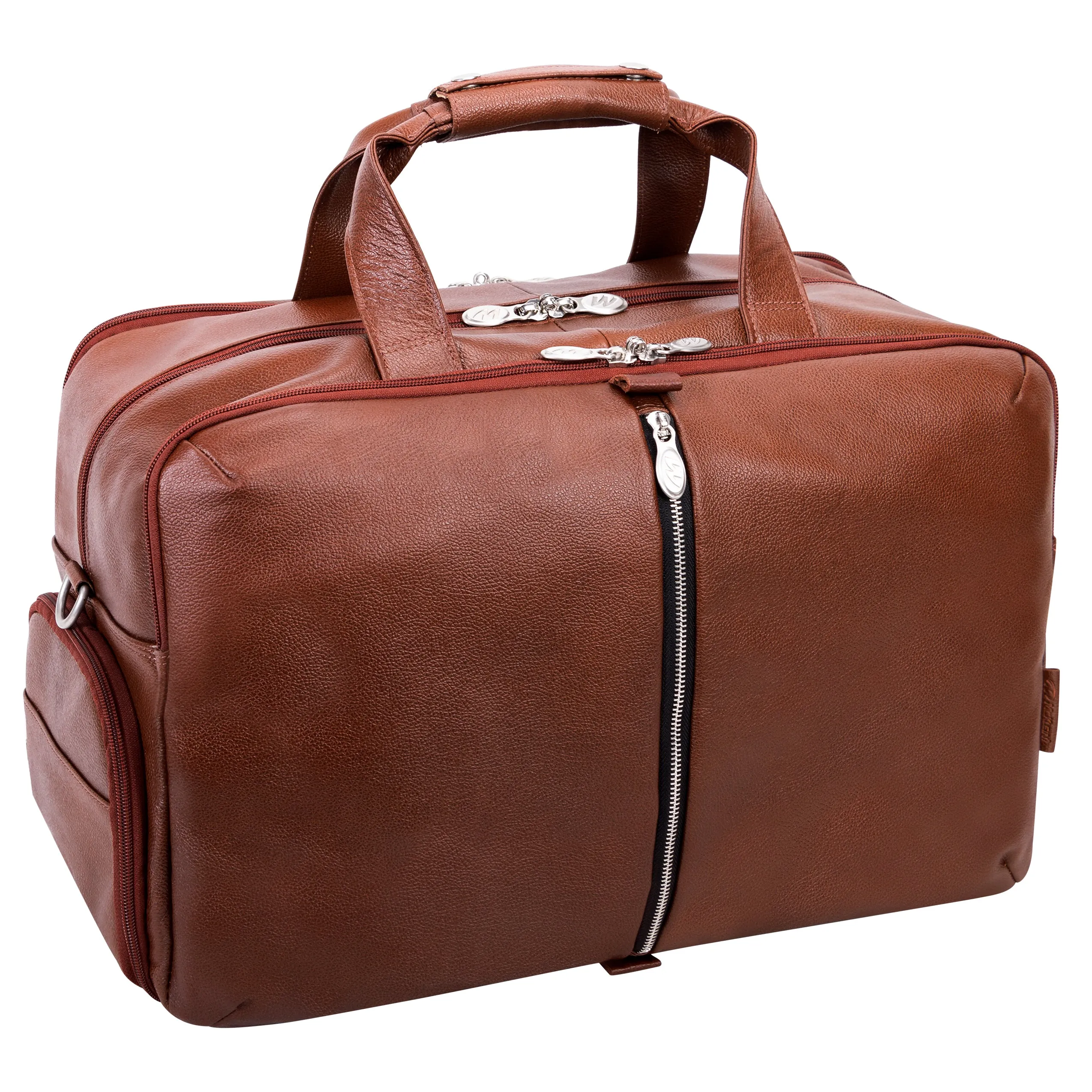 AVONDALE | Leather Carry-All 17" Laptop Duffel