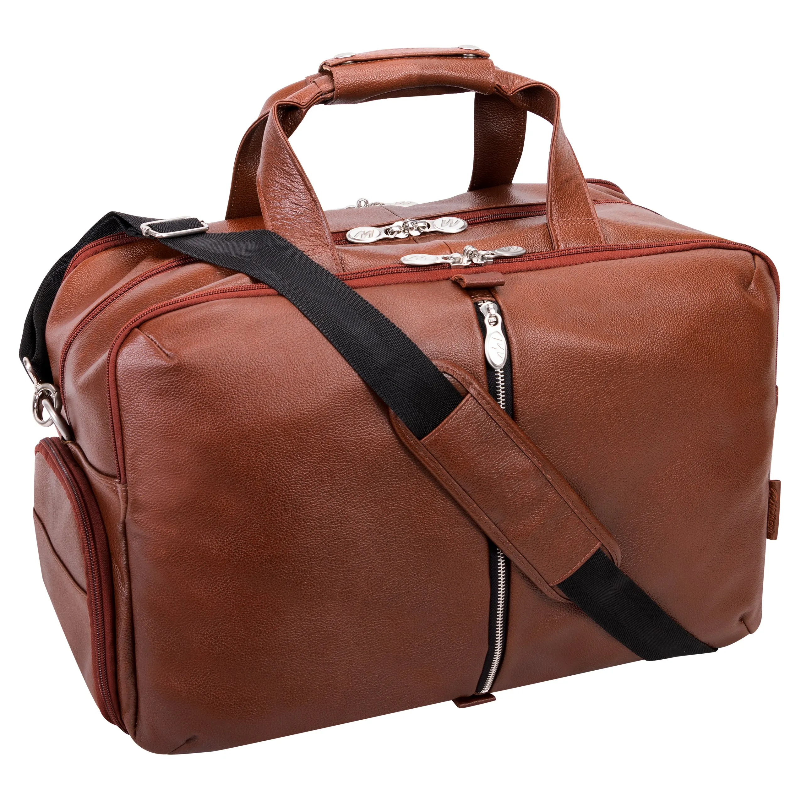 AVONDALE | Leather Carry-All 17" Laptop Duffel