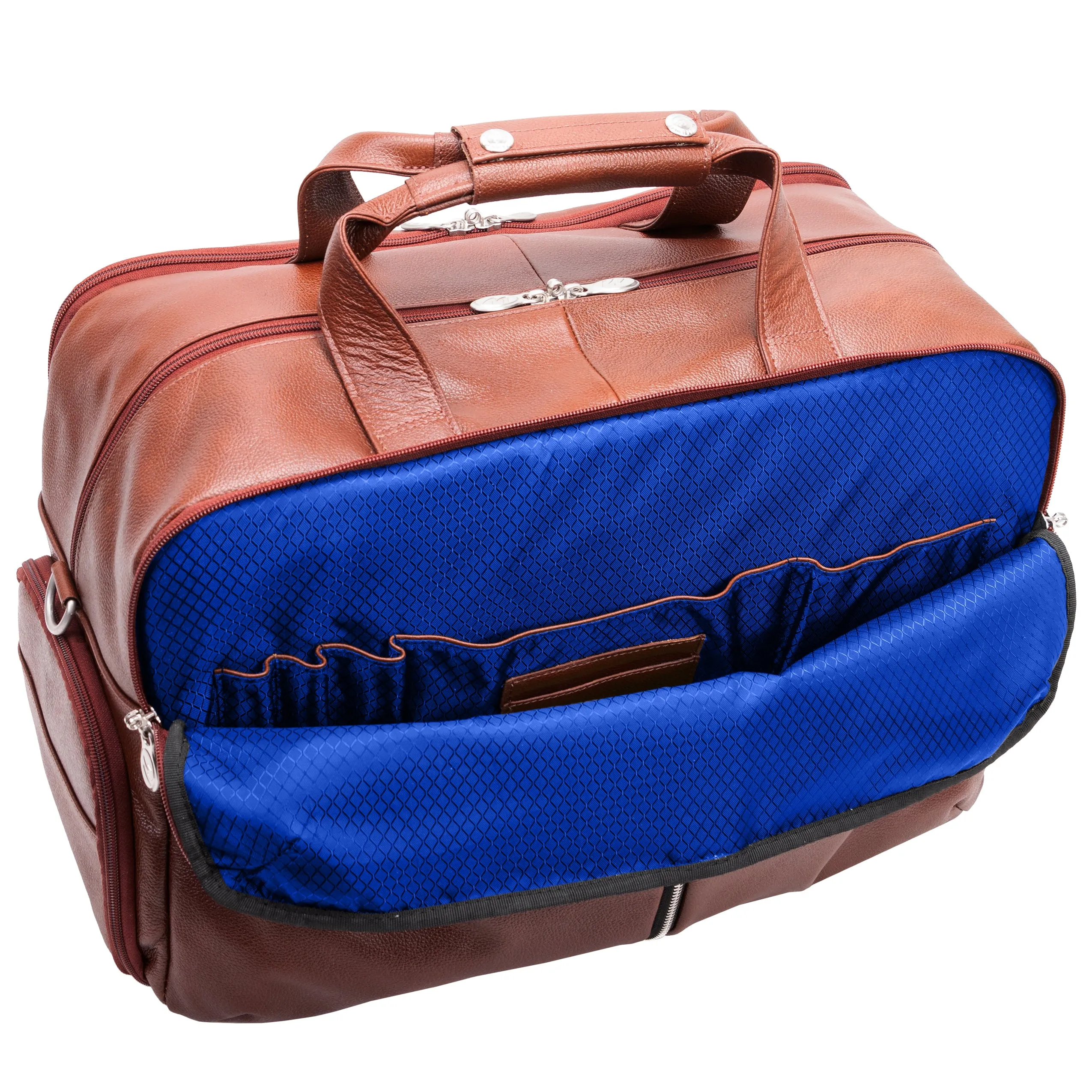 AVONDALE | Leather Carry-All 17" Laptop Duffel