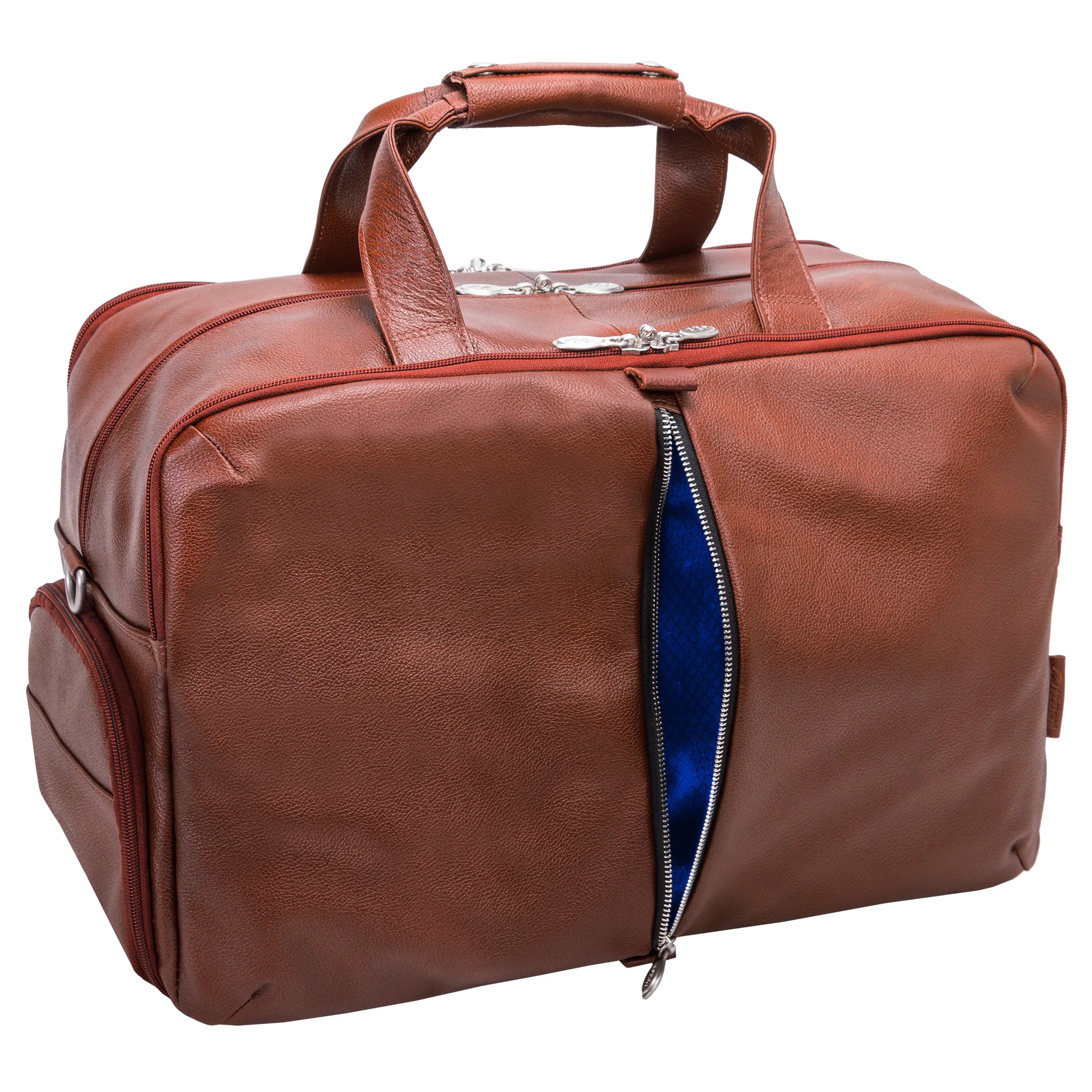 AVONDALE | Leather Carry-All 17" Laptop Duffel