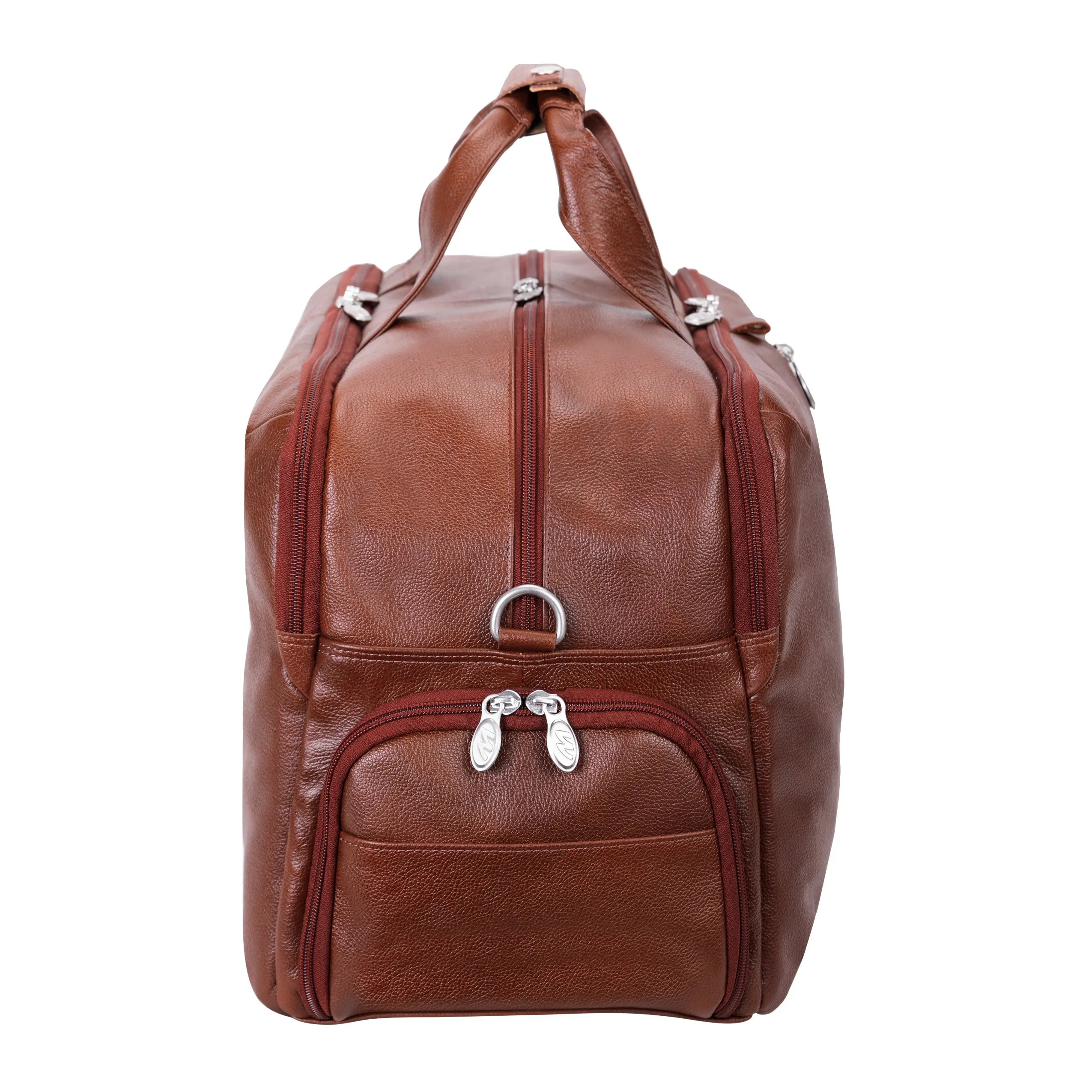 AVONDALE | Leather Carry-All 17" Laptop Duffel