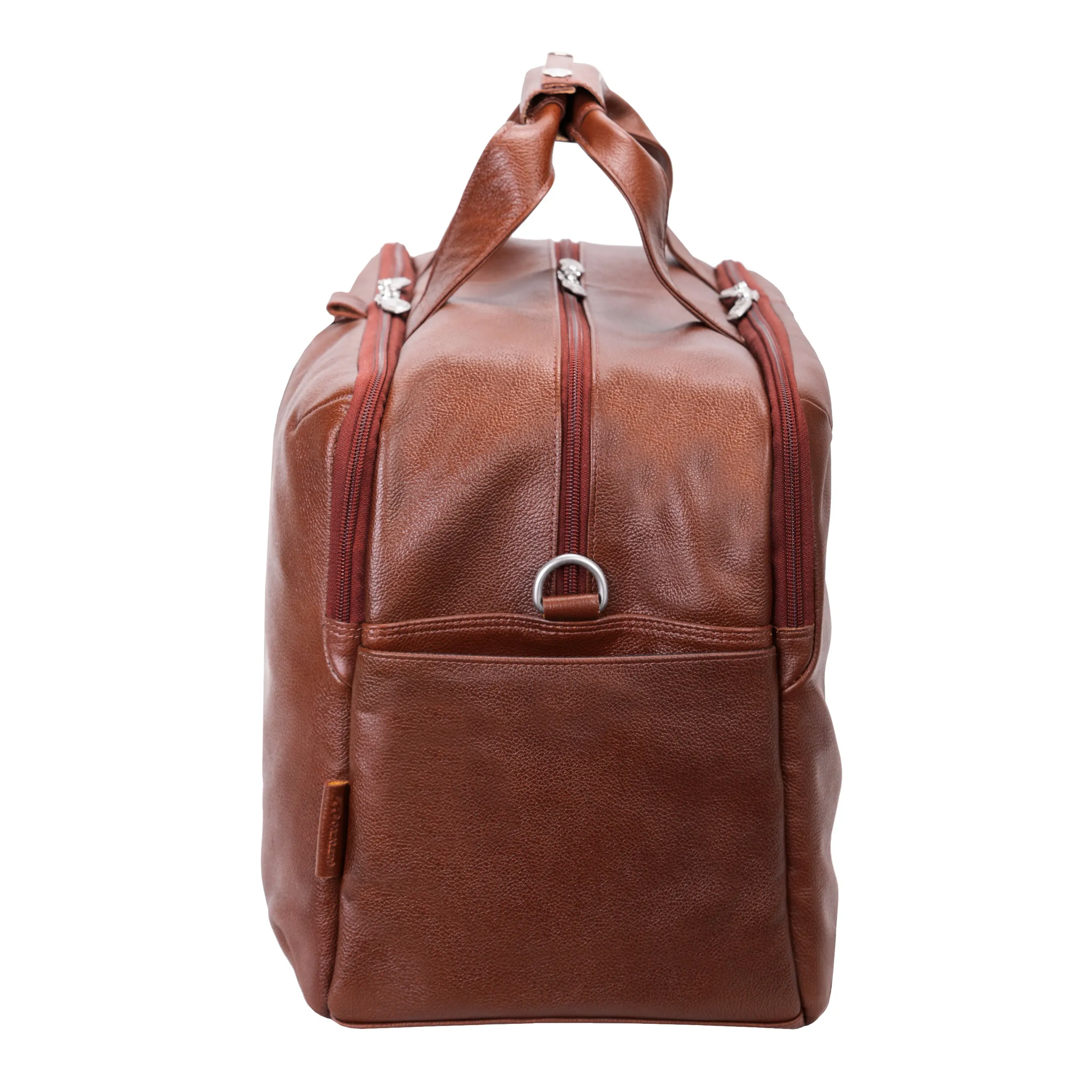 AVONDALE | Leather Carry-All 17" Laptop Duffel