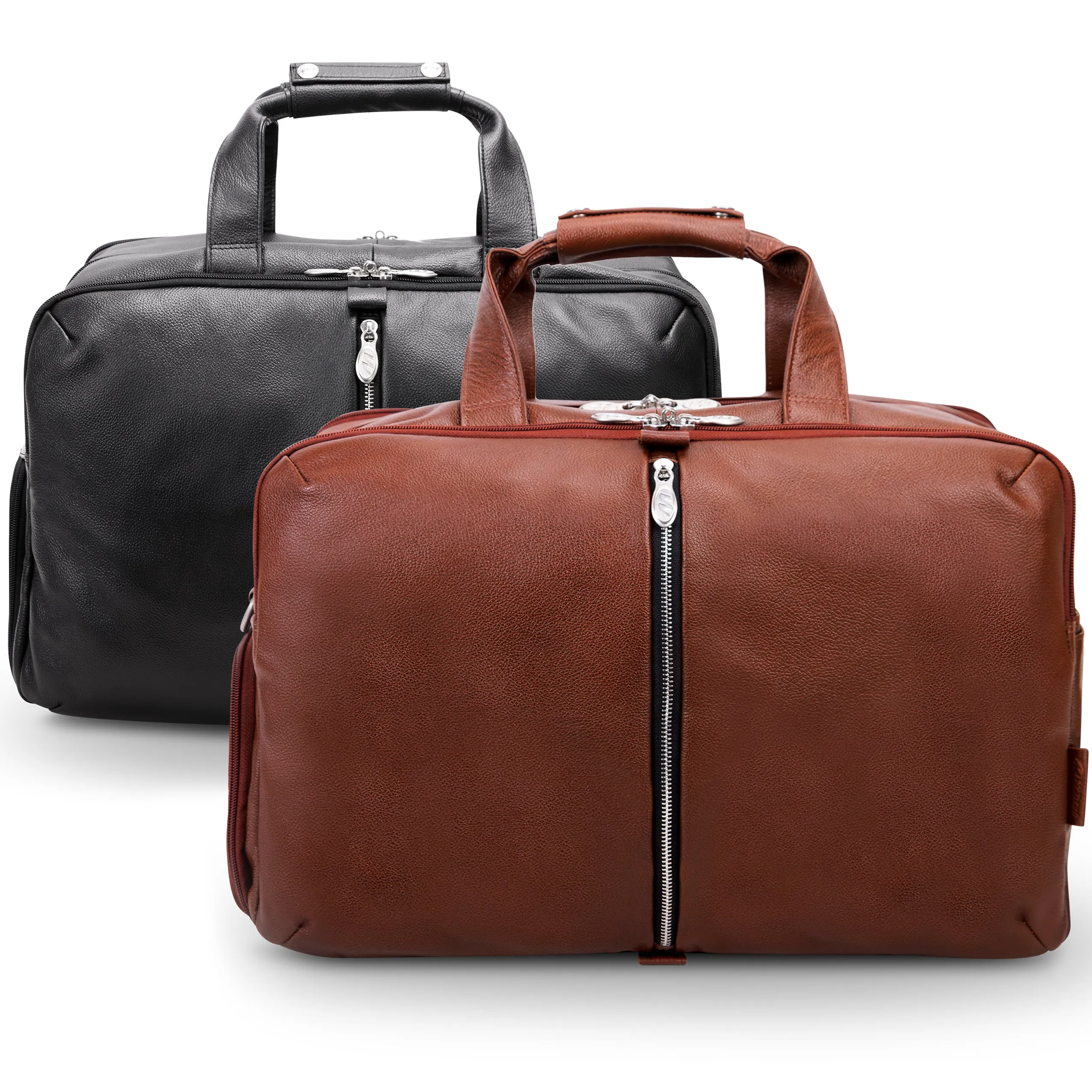 AVONDALE | Leather Carry-All 17" Laptop Duffel