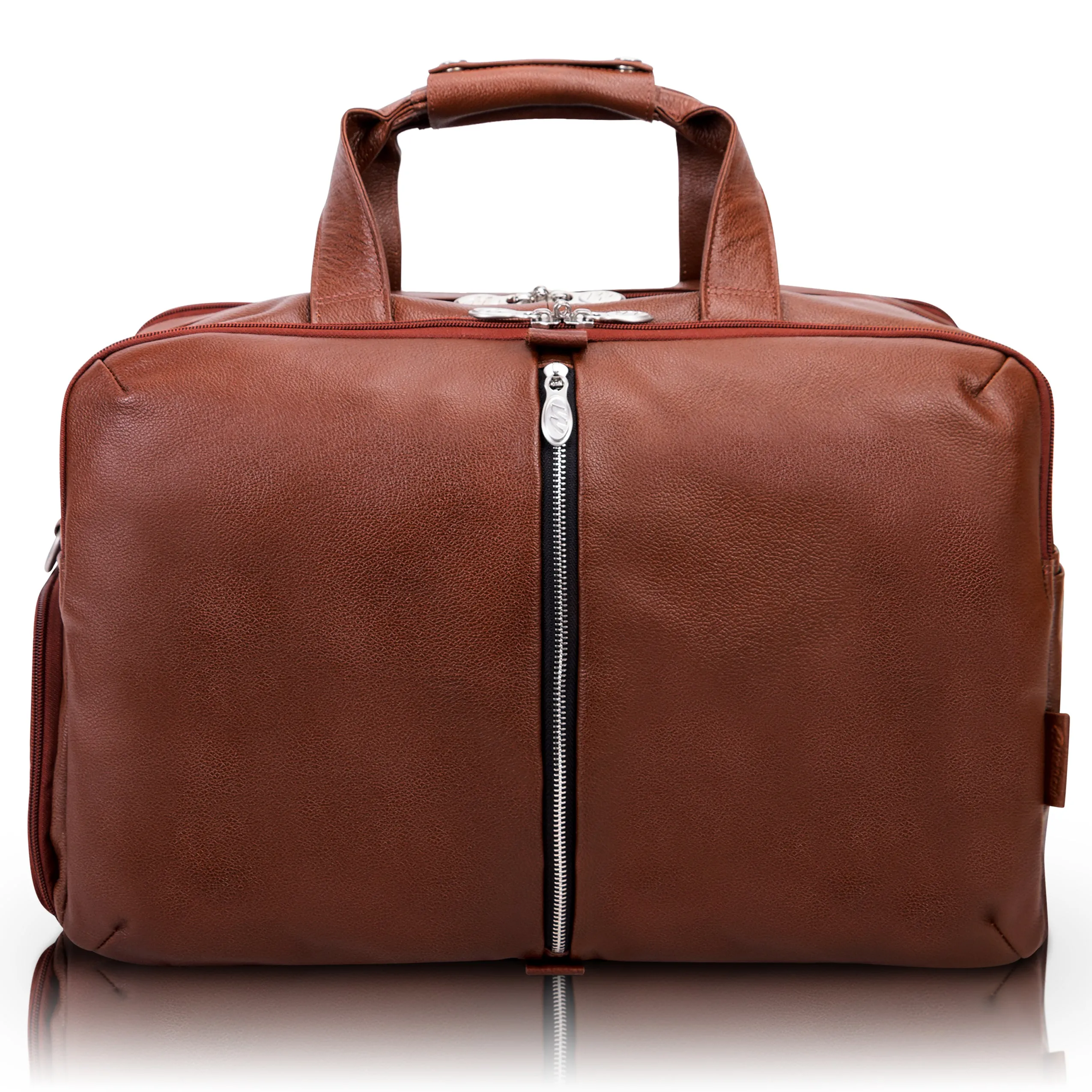 AVONDALE | Leather Carry-All 17" Laptop Duffel