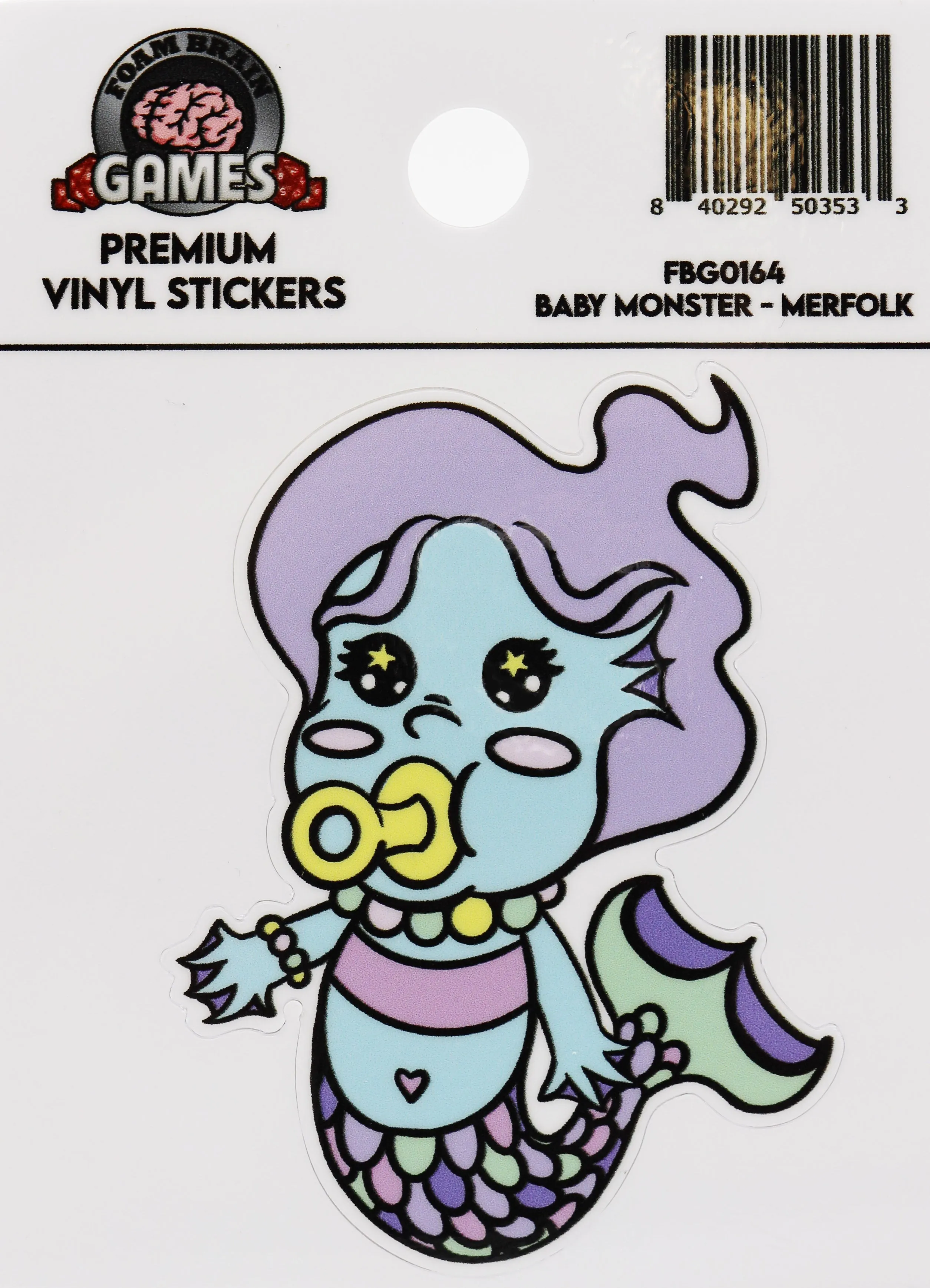Baby Monster Sticker: Merfolk