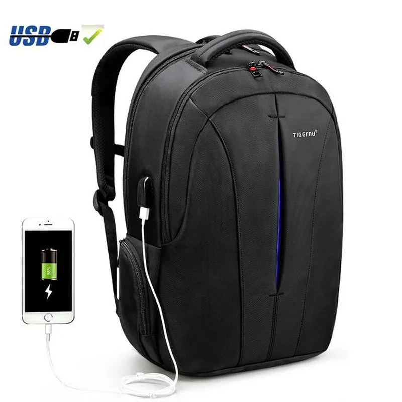 Backpack USB Charging & Anti-Theft <br> Nylon