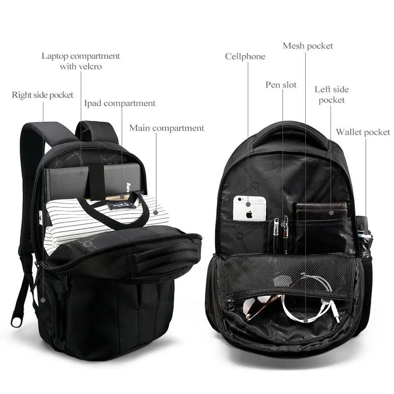 Backpack USB Charging & Anti-Theft <br> Nylon