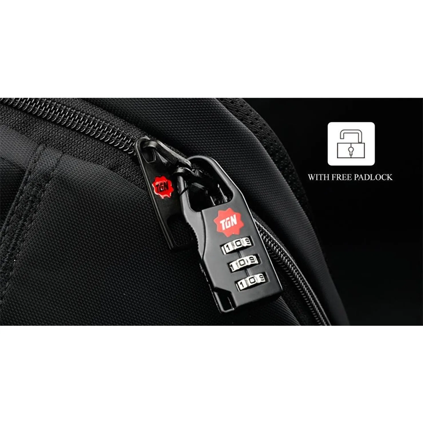 Backpack USB Charging & Anti-Theft <br> Nylon