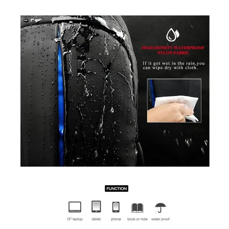 Backpack USB Charging & Anti-Theft <br> Nylon