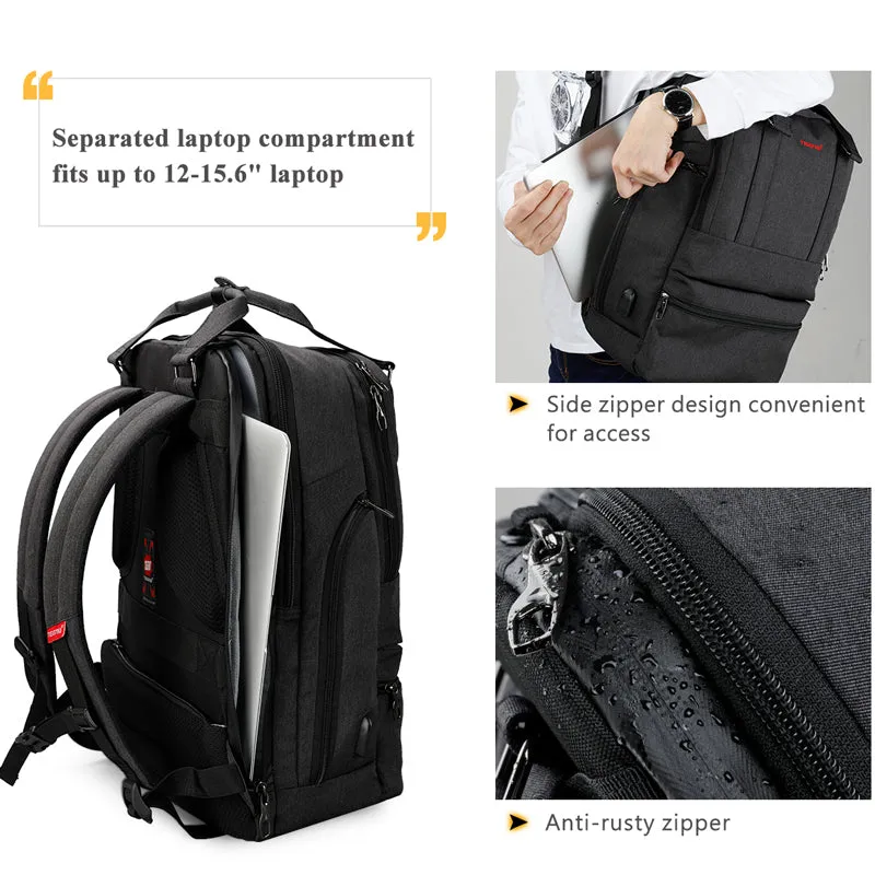 Backpack USB Charging & Anti-Theft <br> Oxford