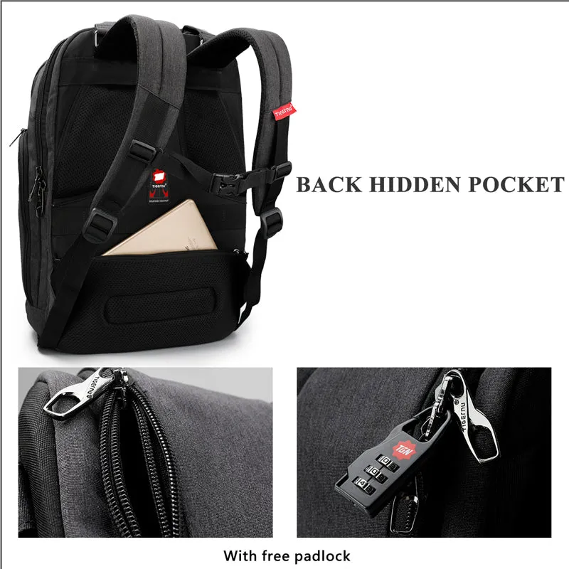 Backpack USB Charging & Anti-Theft <br> Oxford