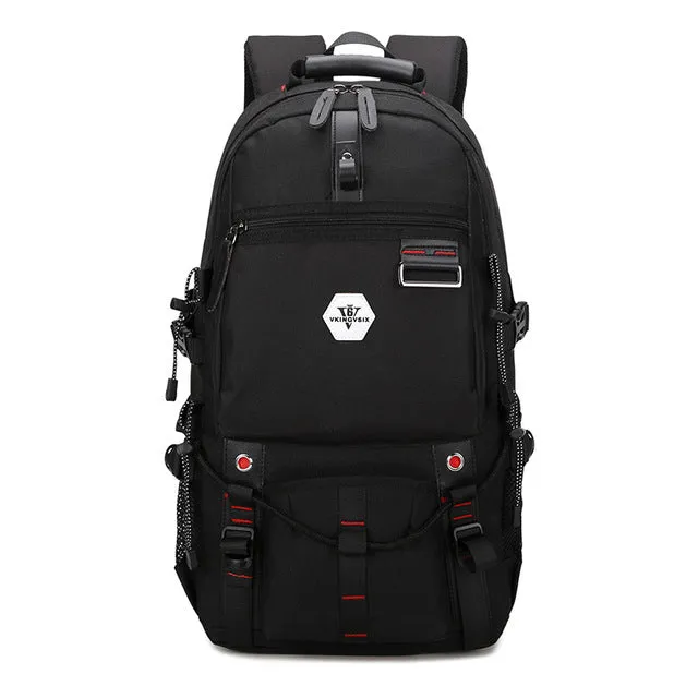 Backpack USB Charging & Water Resistant <br> Oxford