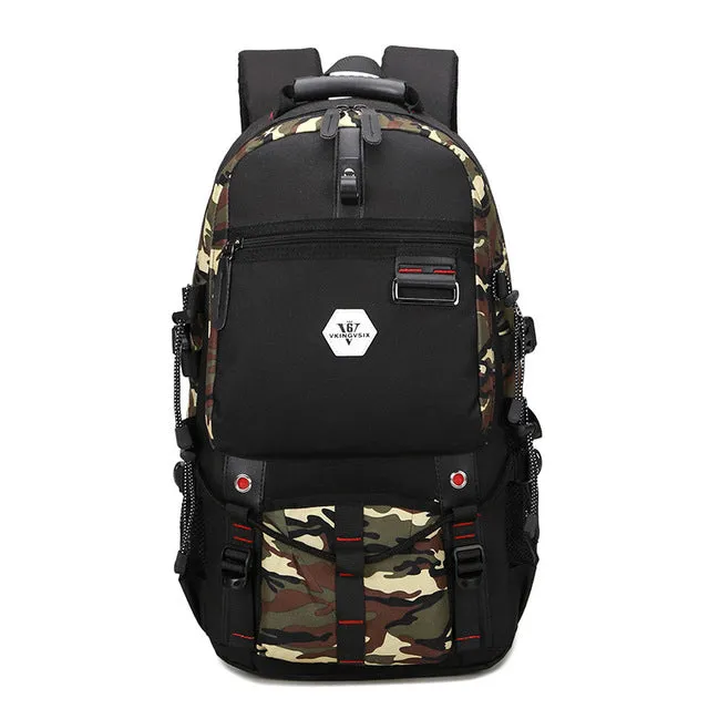 Backpack USB Charging & Water Resistant <br> Oxford