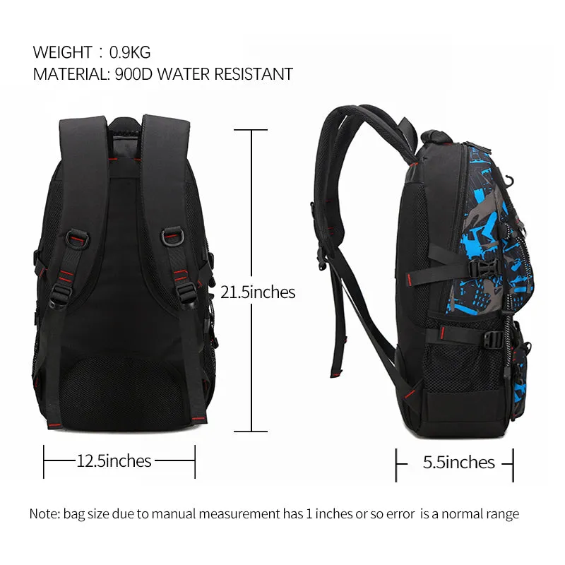 Backpack USB Charging & Water Resistant <br> Oxford